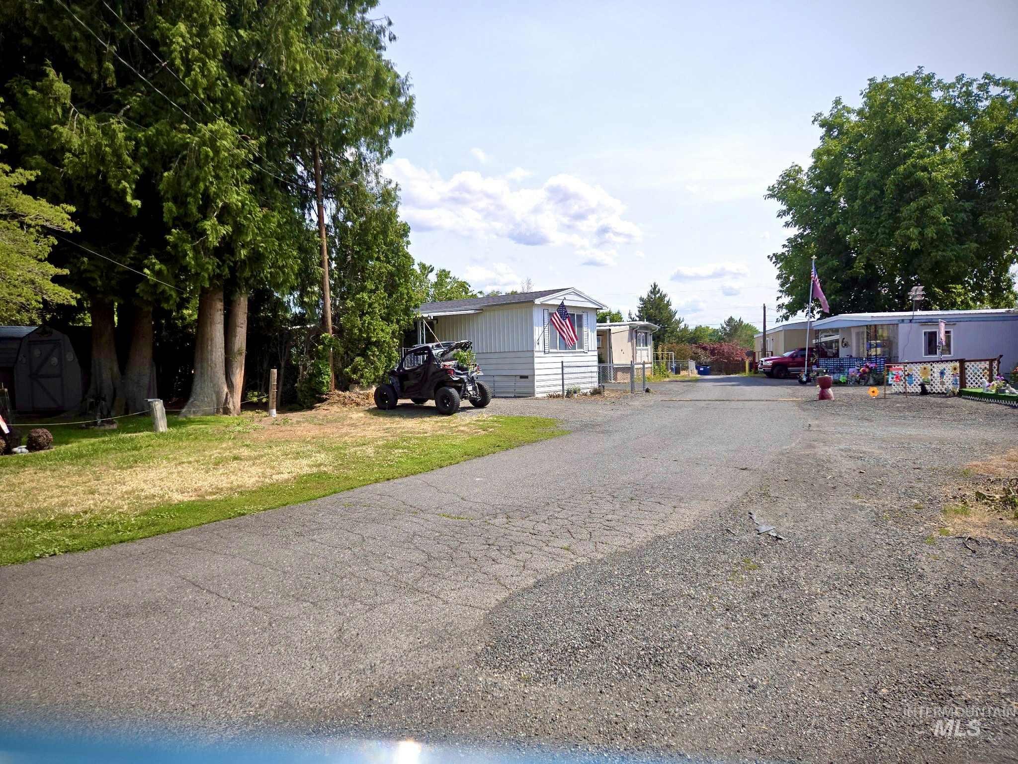 View of asphalt road