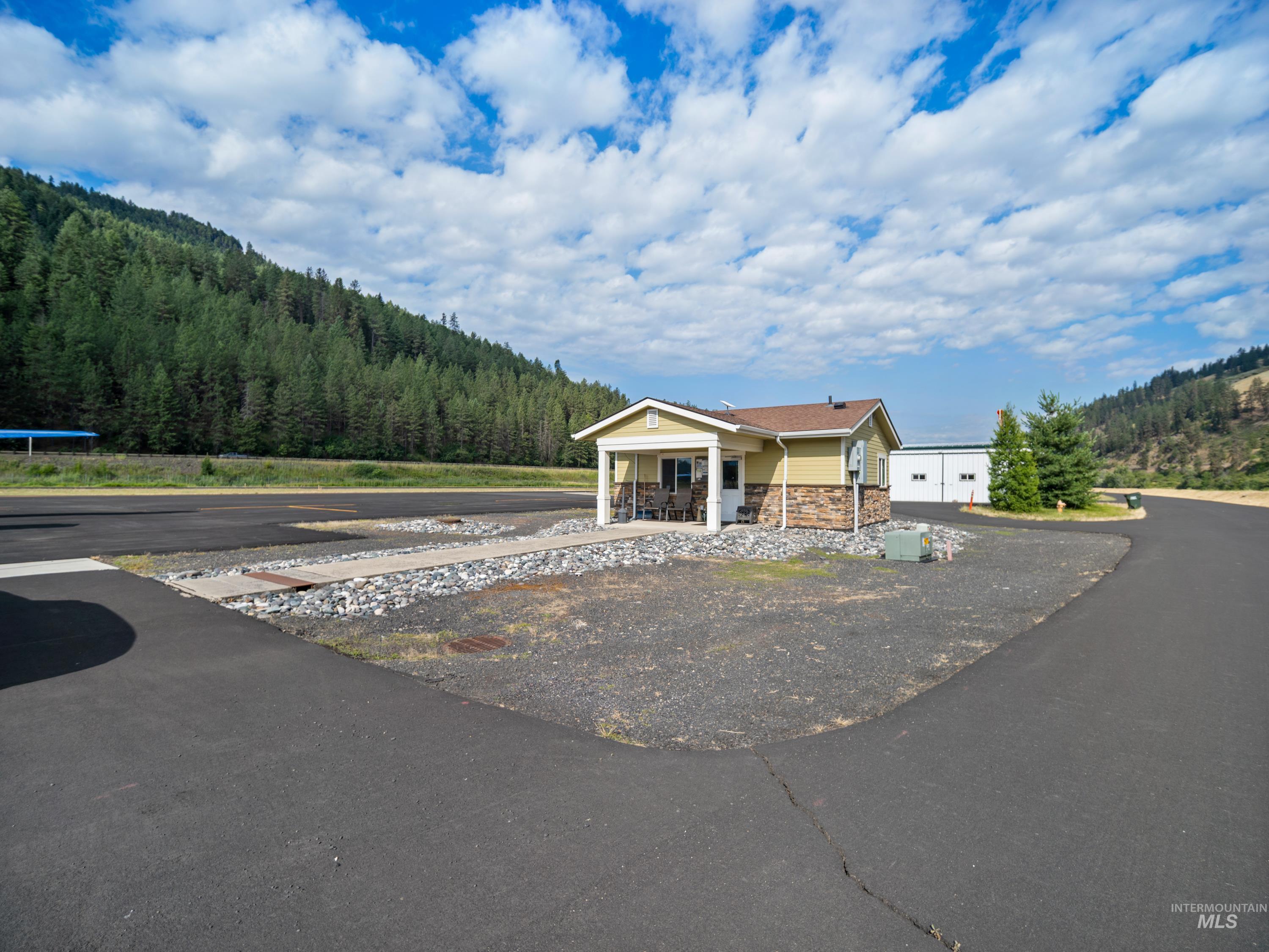 View of front of FBO