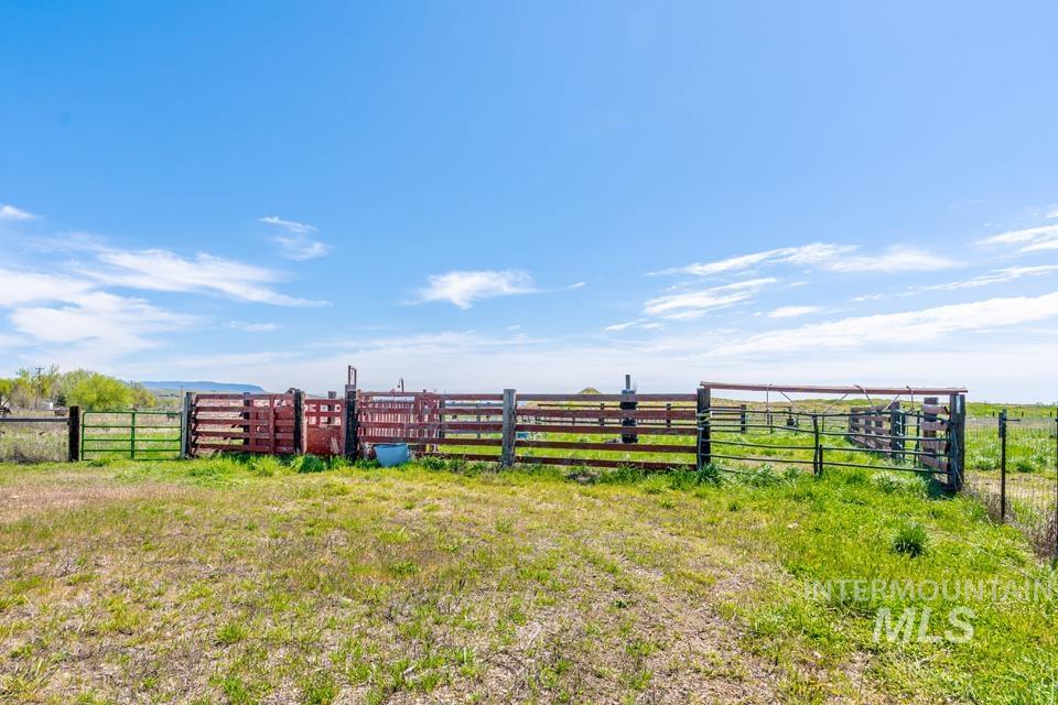 View of yard with a view of rural / pastoral area