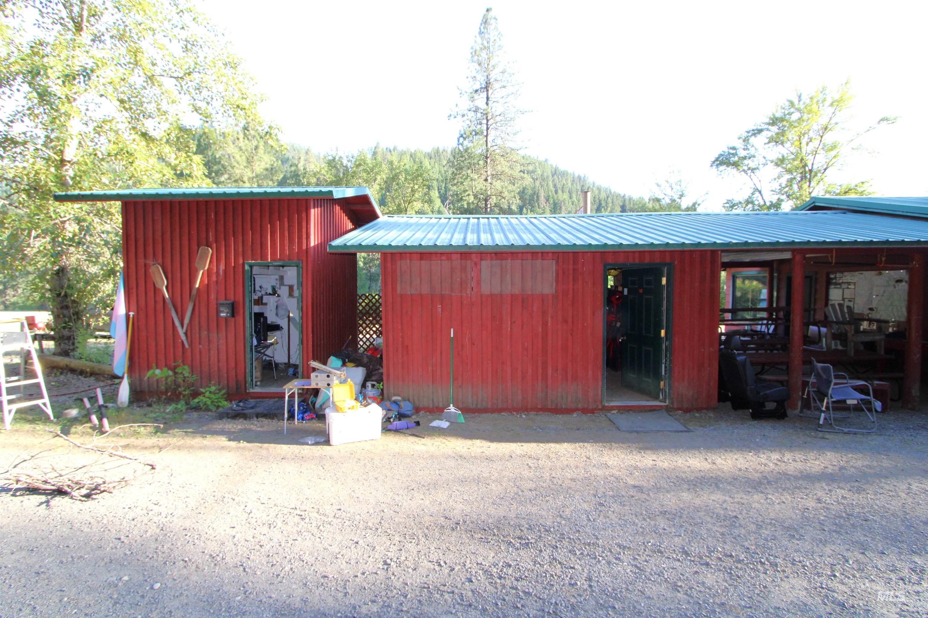 View of outdoor structure