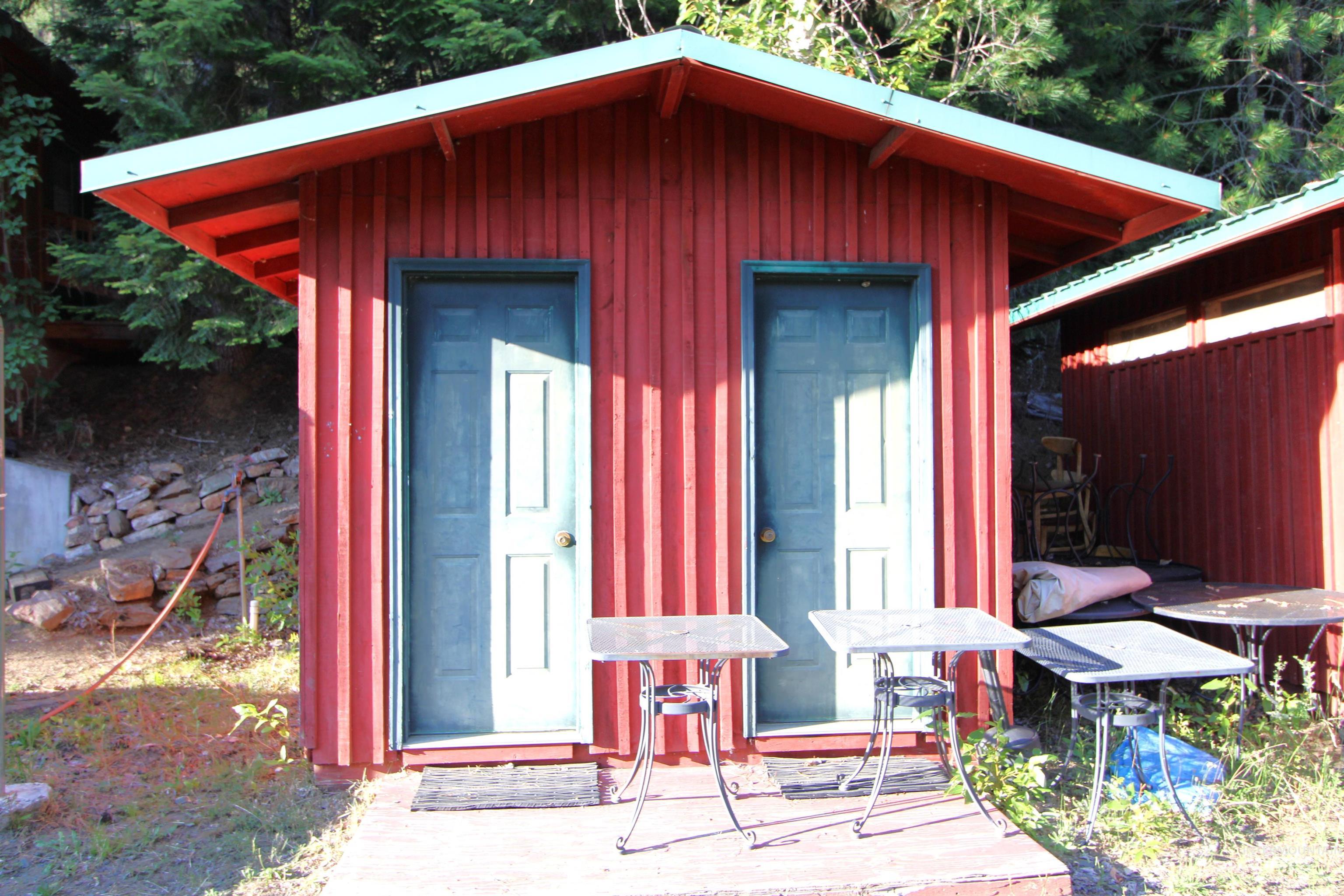 View of outdoor structure