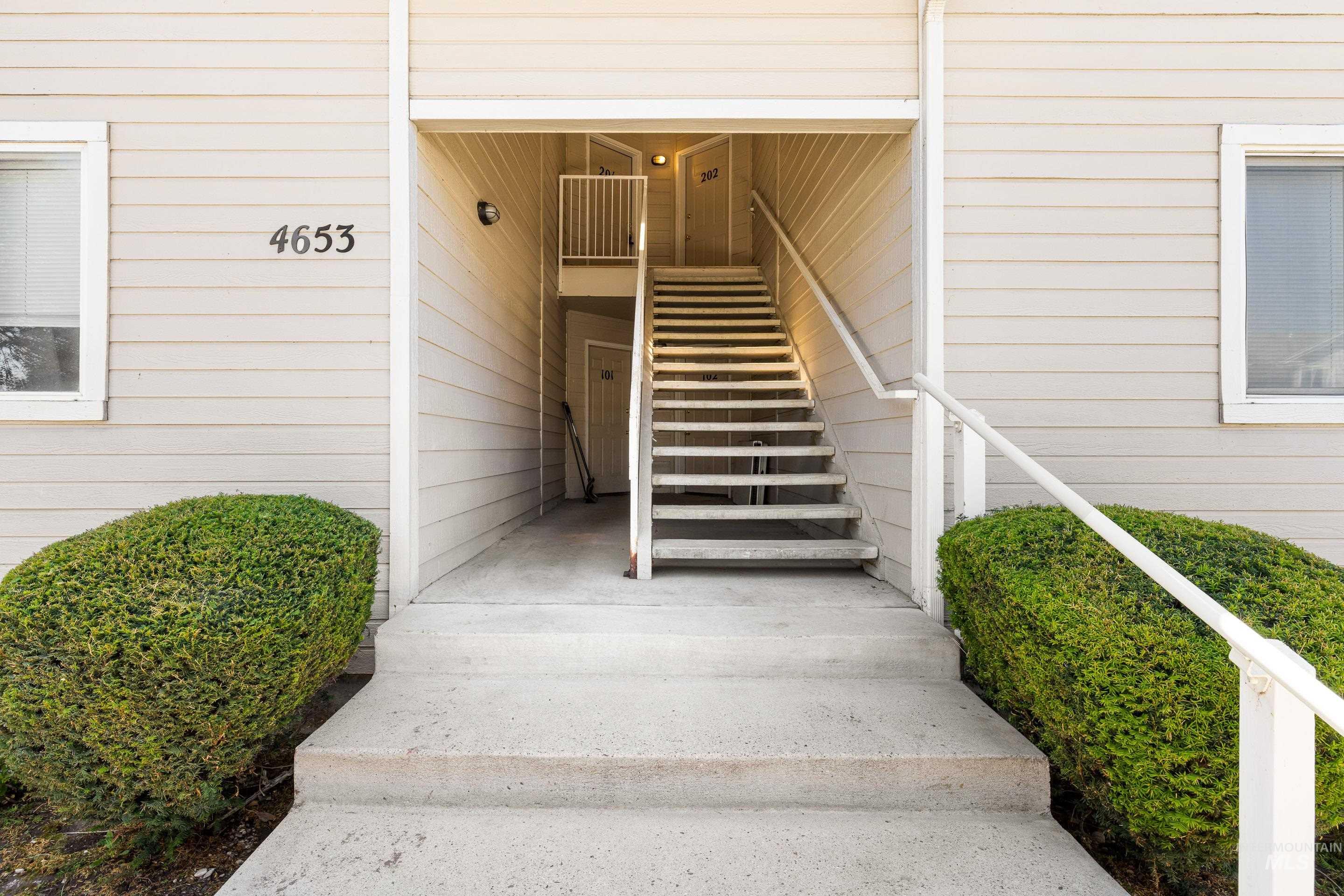 View of exterior entry