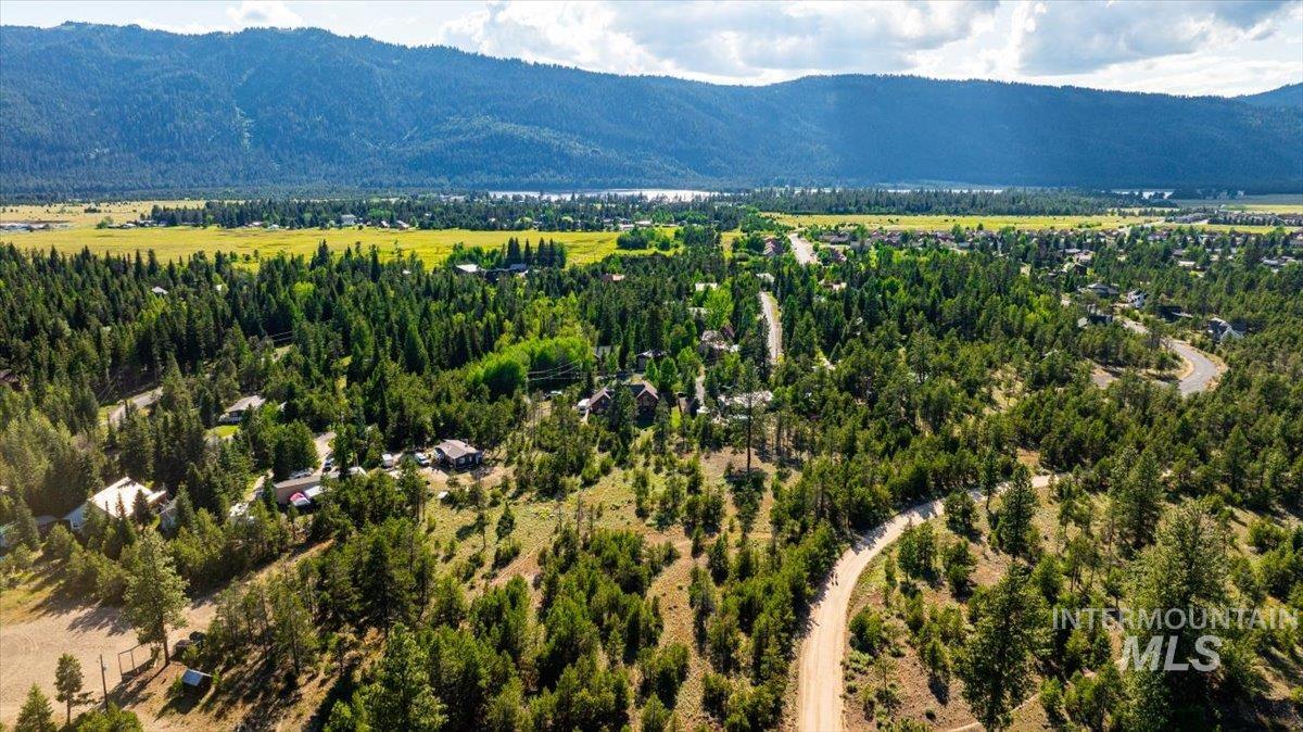 View of mountain background