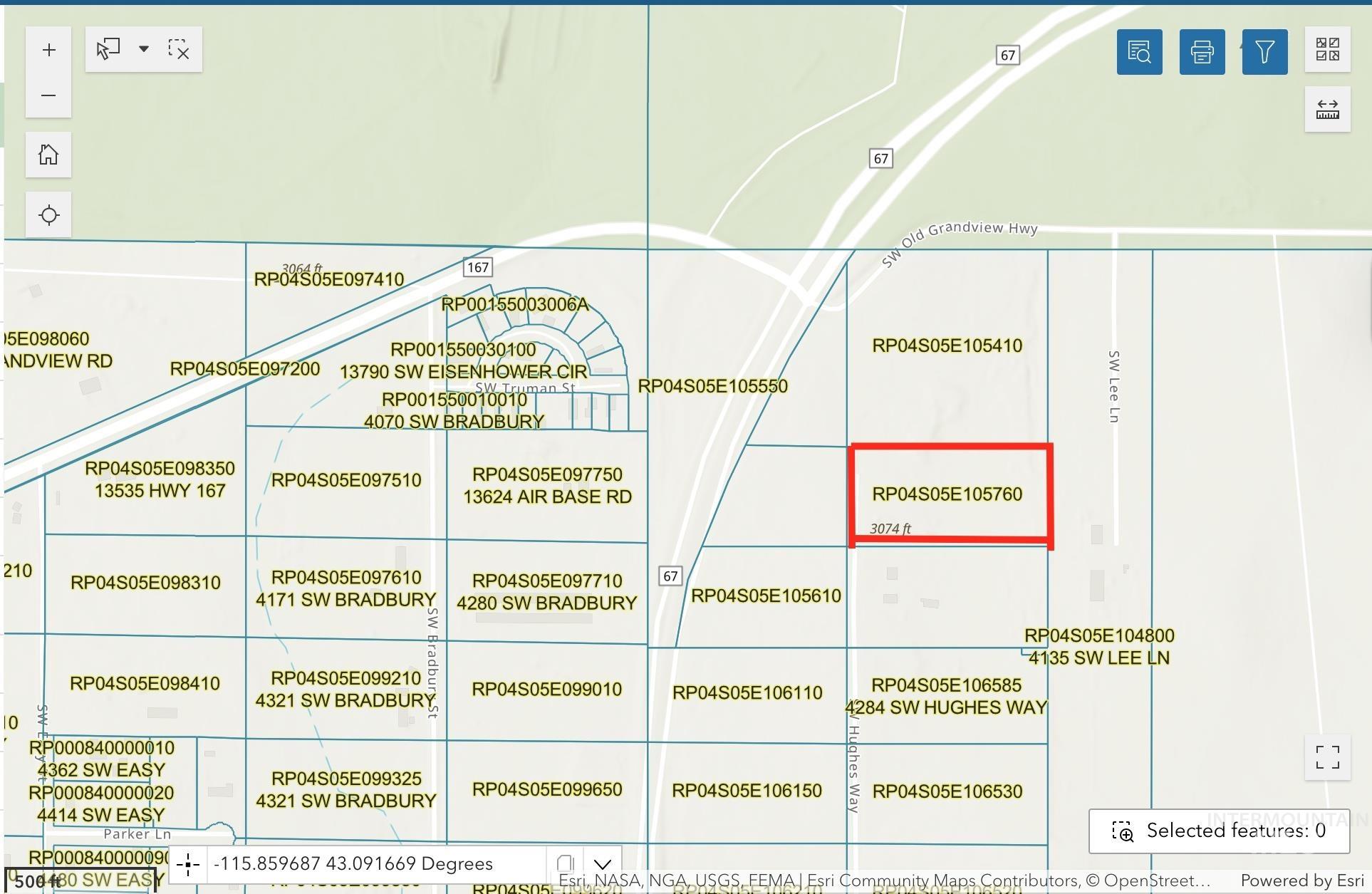 TBD SW Hughes Way, Mountain Home, Idaho 83647, Land For Sale, Price $145,000,MLS 98954153