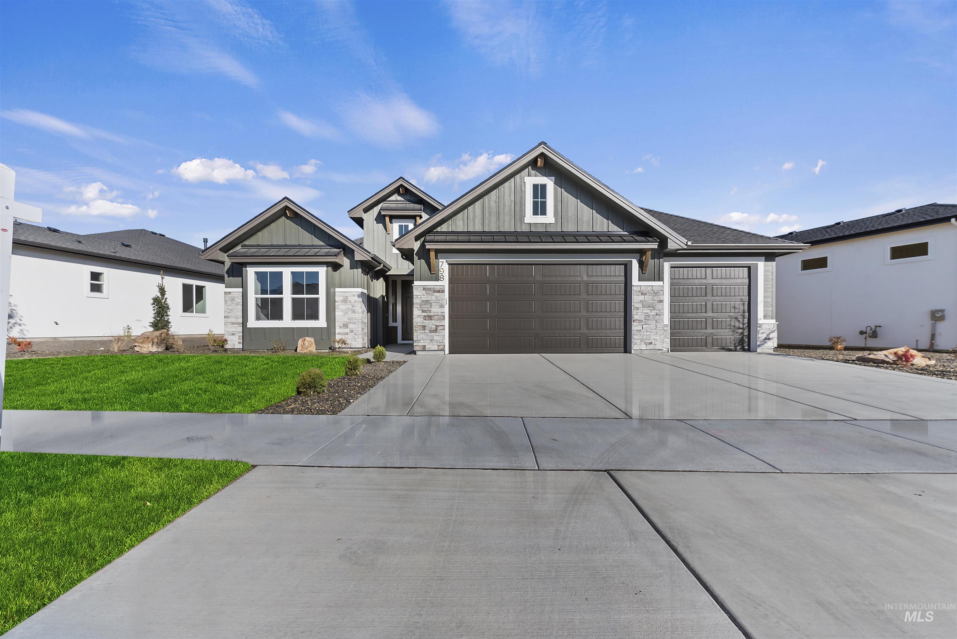798 W Buroak Dr, Meridian, Idaho 83642, 4 Bedrooms, 2.5 Bathrooms, Residential For Sale, Price $789,880,MLS 98954185