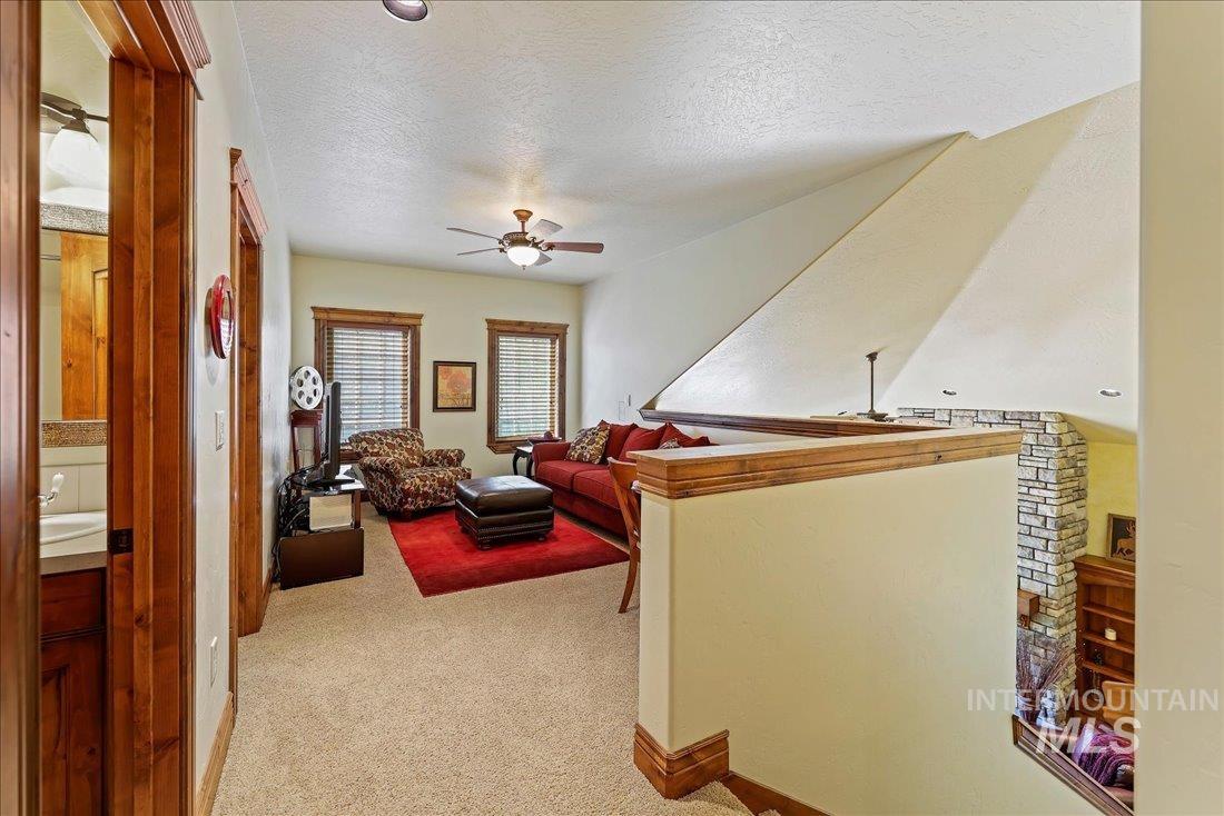 Upstairs Loft and Living Area