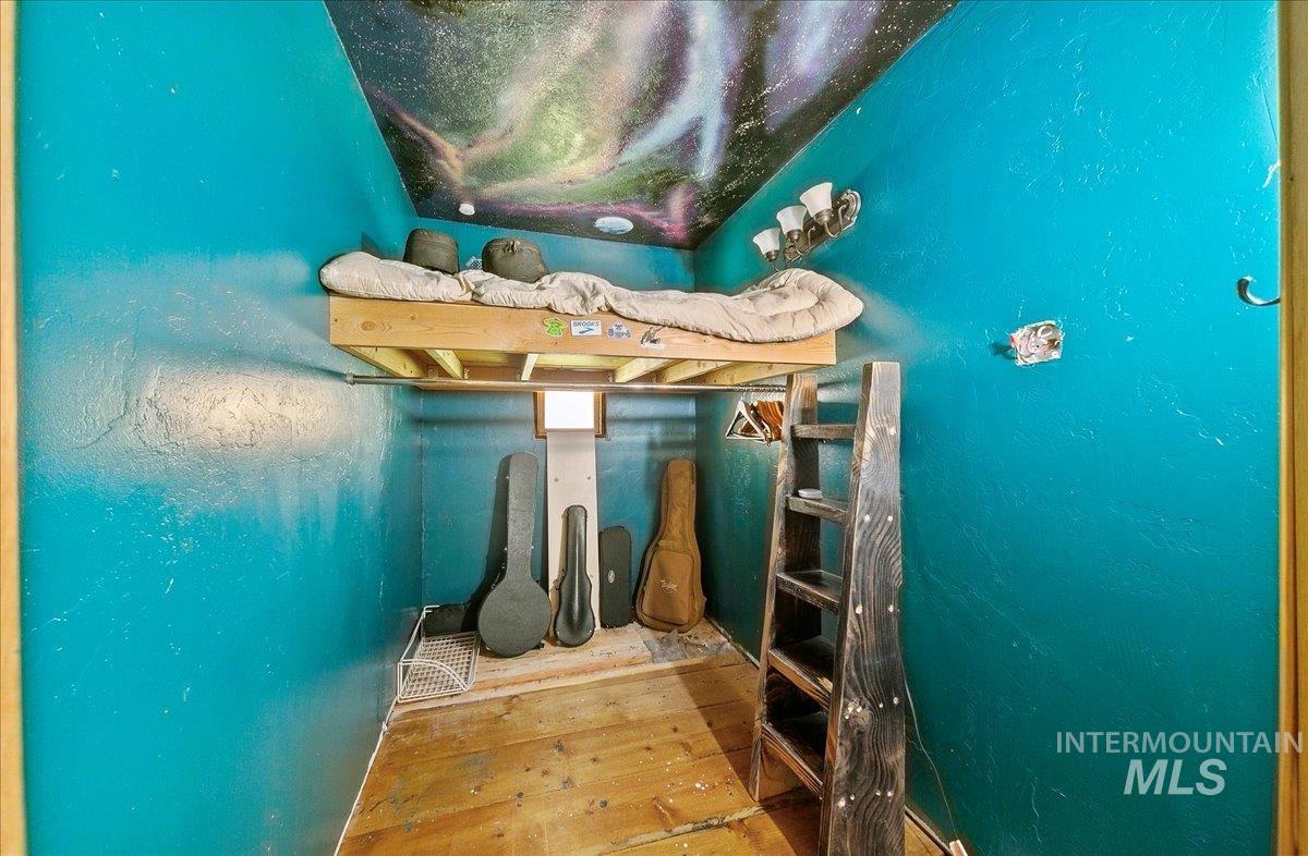 Bathroom featuring wood-type flooring