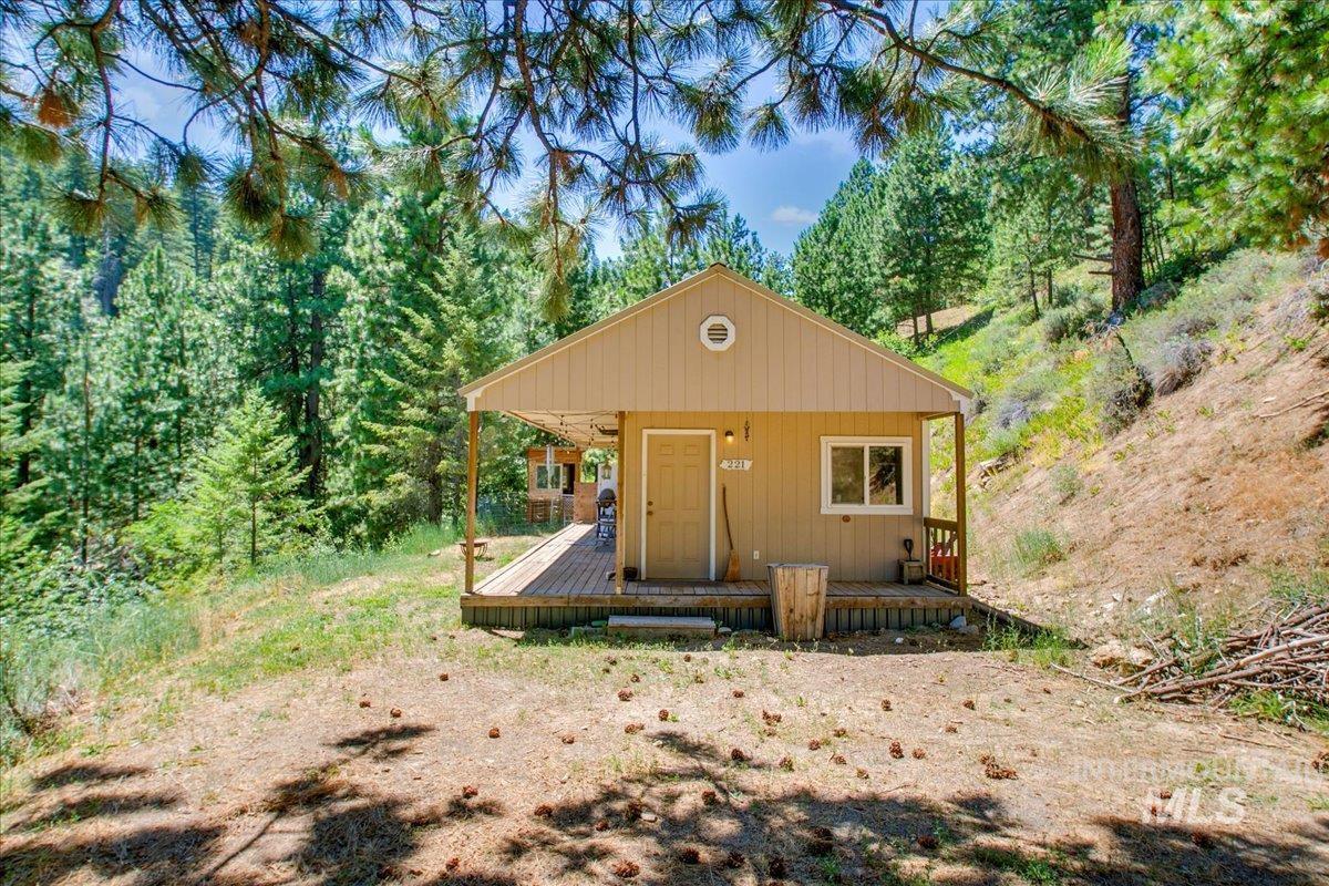 View of outdoor structure