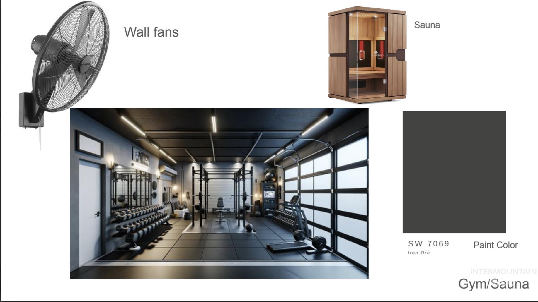View of workout area