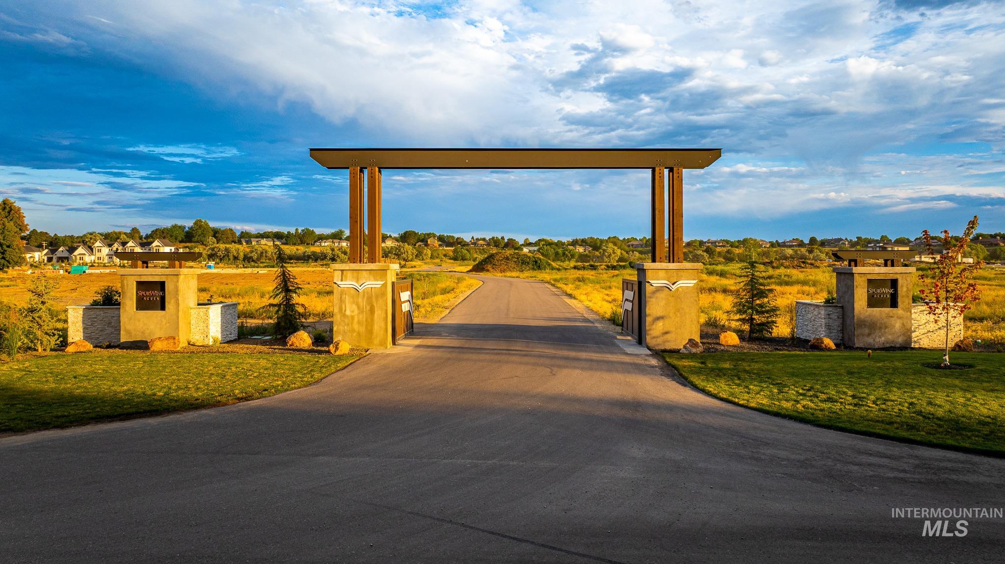 View of community featuring a gate