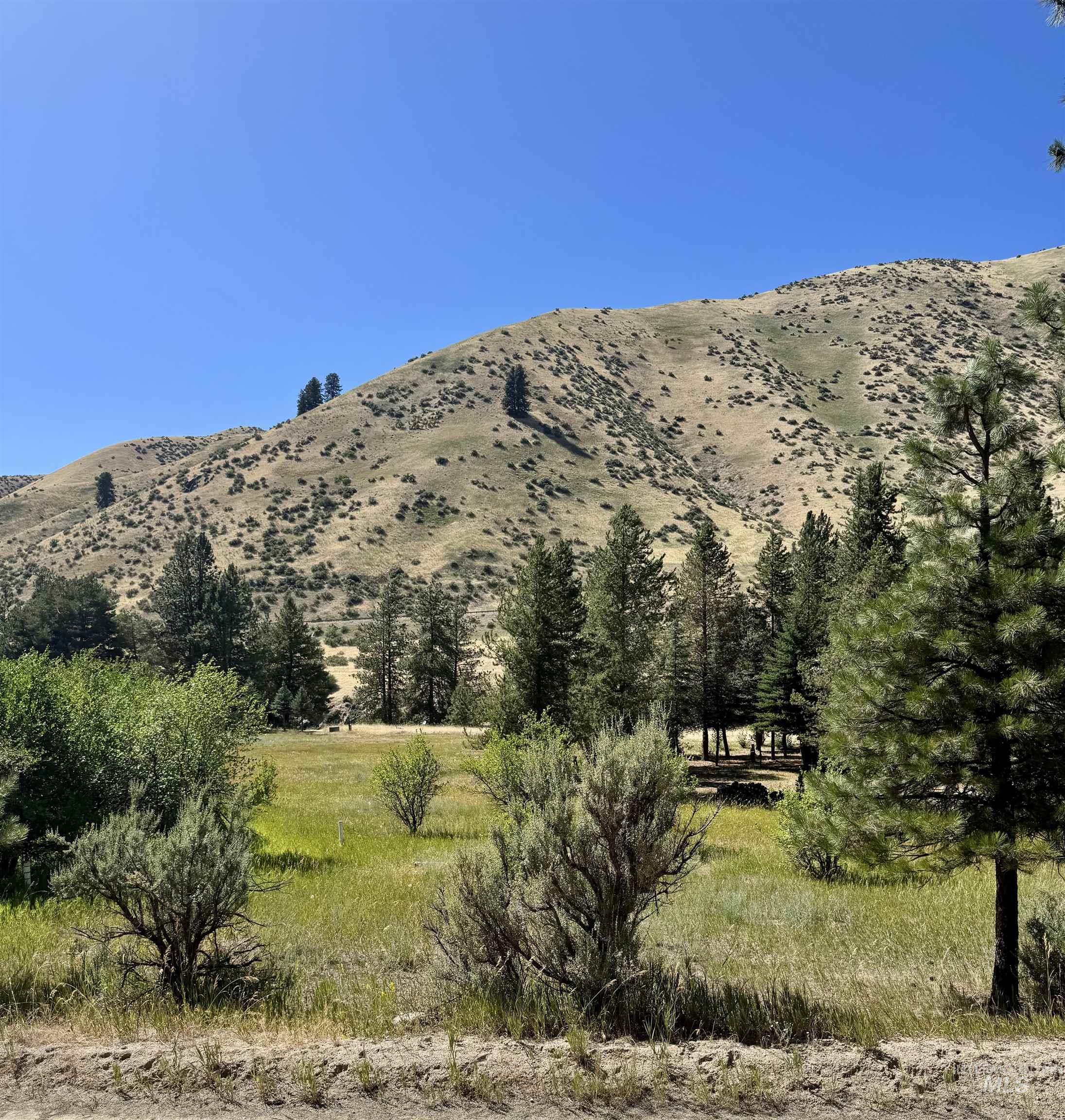 View of mountain background