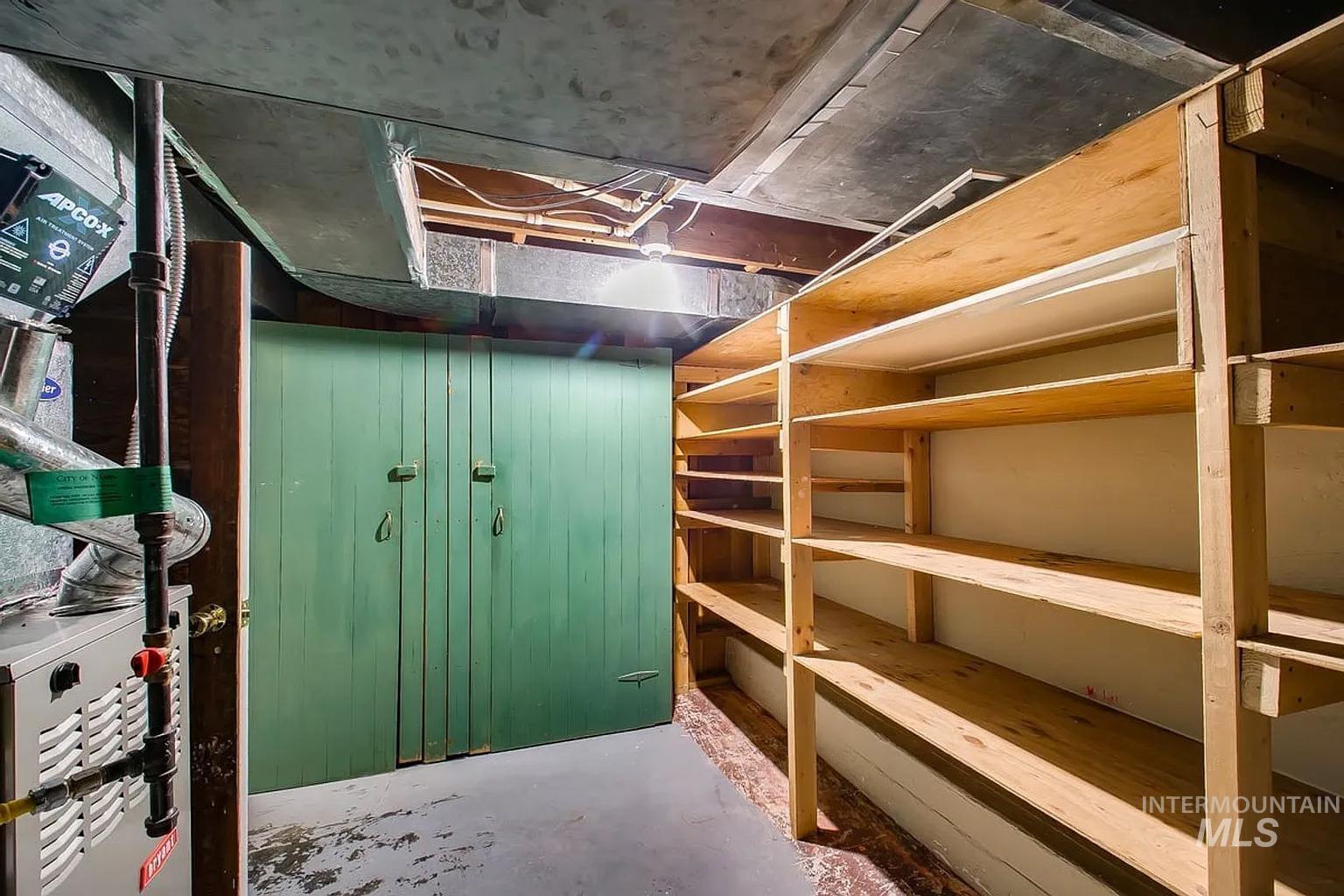 View of storage area