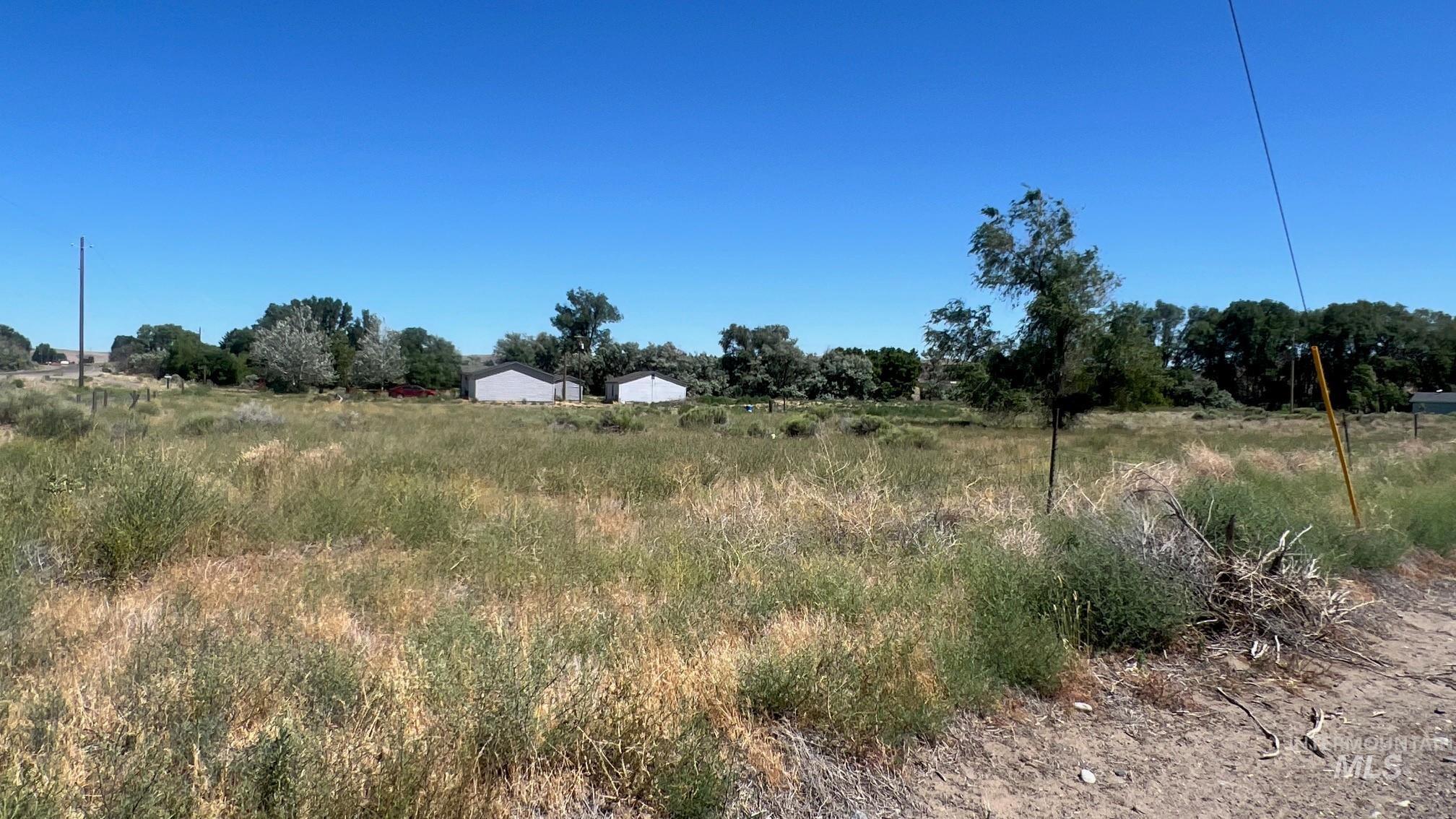 View of undeveloped land with rural landscape