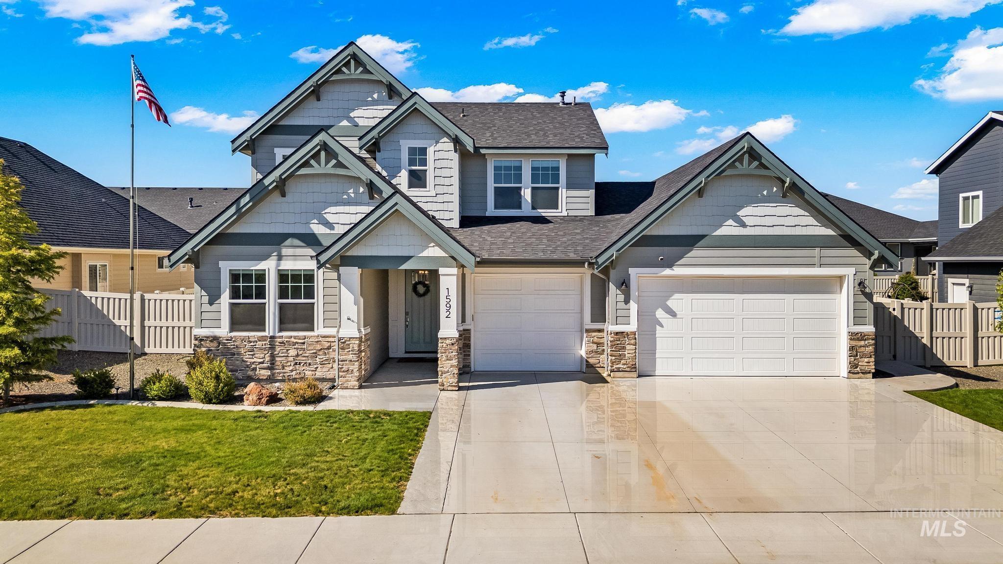 1592 Fort Williams St, Middleton, Idaho 83644, 4 Bedrooms, 3 Bathrooms, Residential For Sale, Price $625,000,MLS 98954517