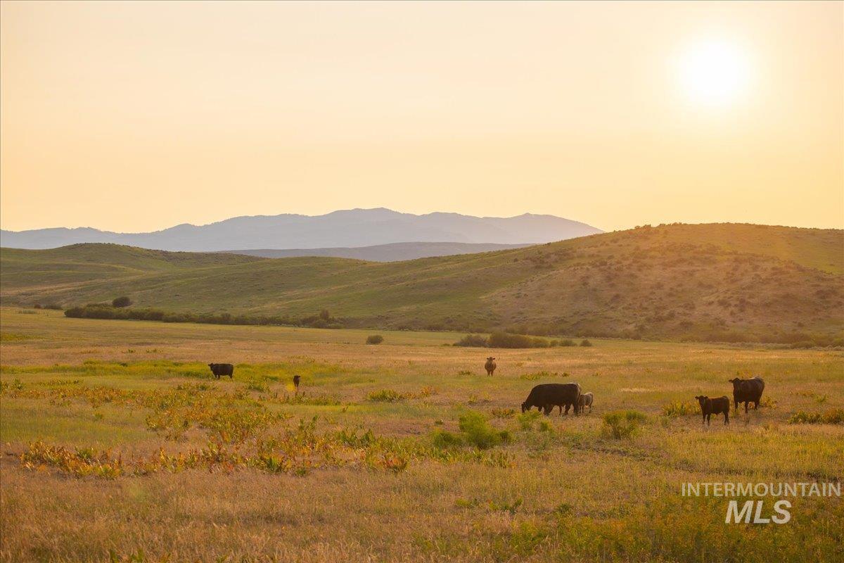 View of mountain backdrop featuring rural landscape and a pastoral area