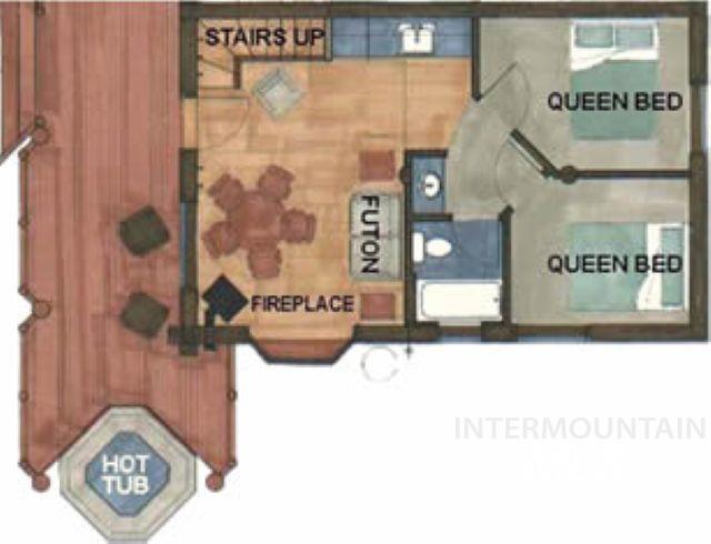 View of room layout