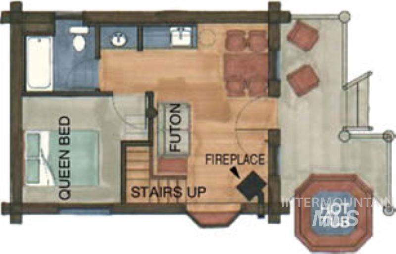 View of home floor plan