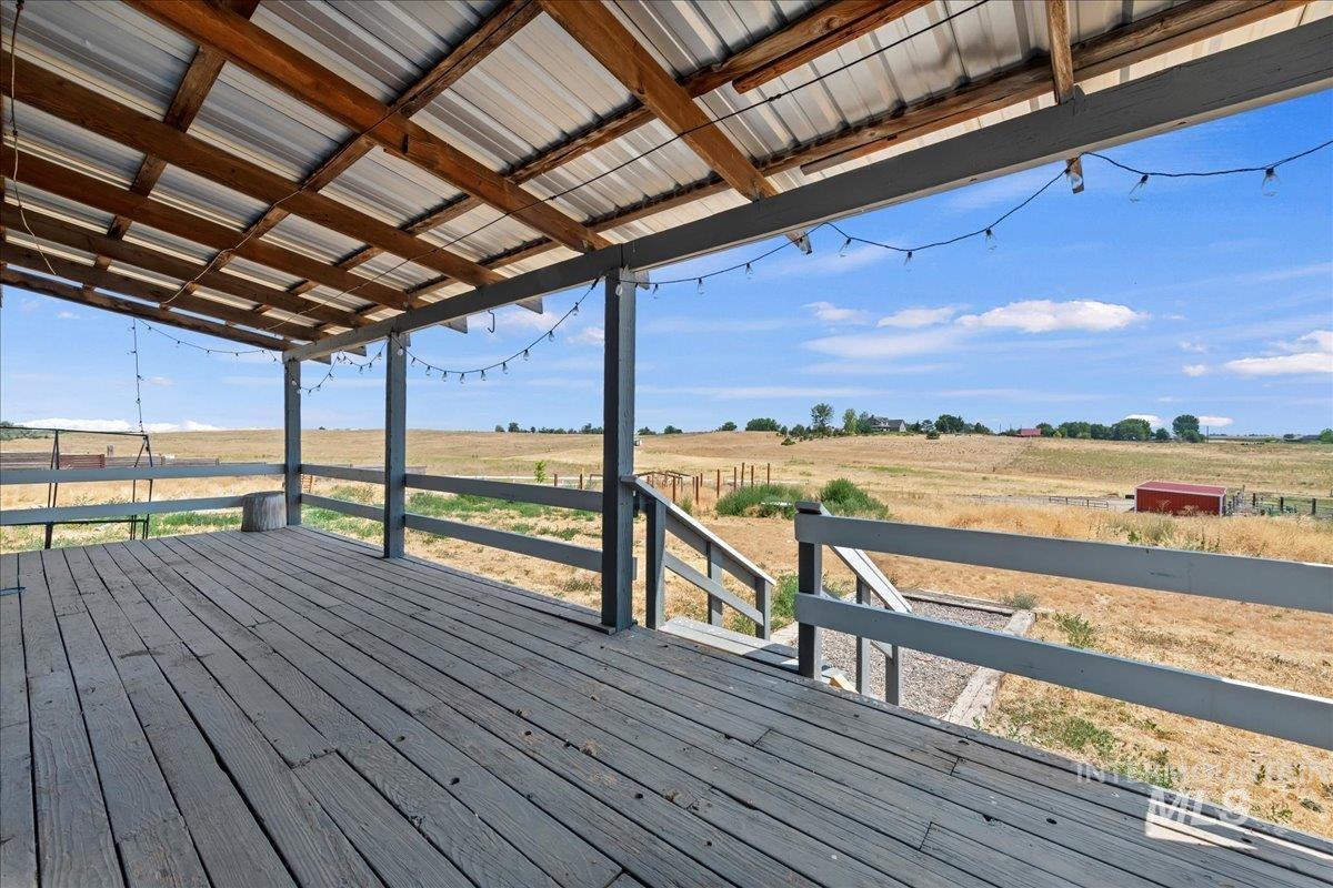 Large Covered Deck