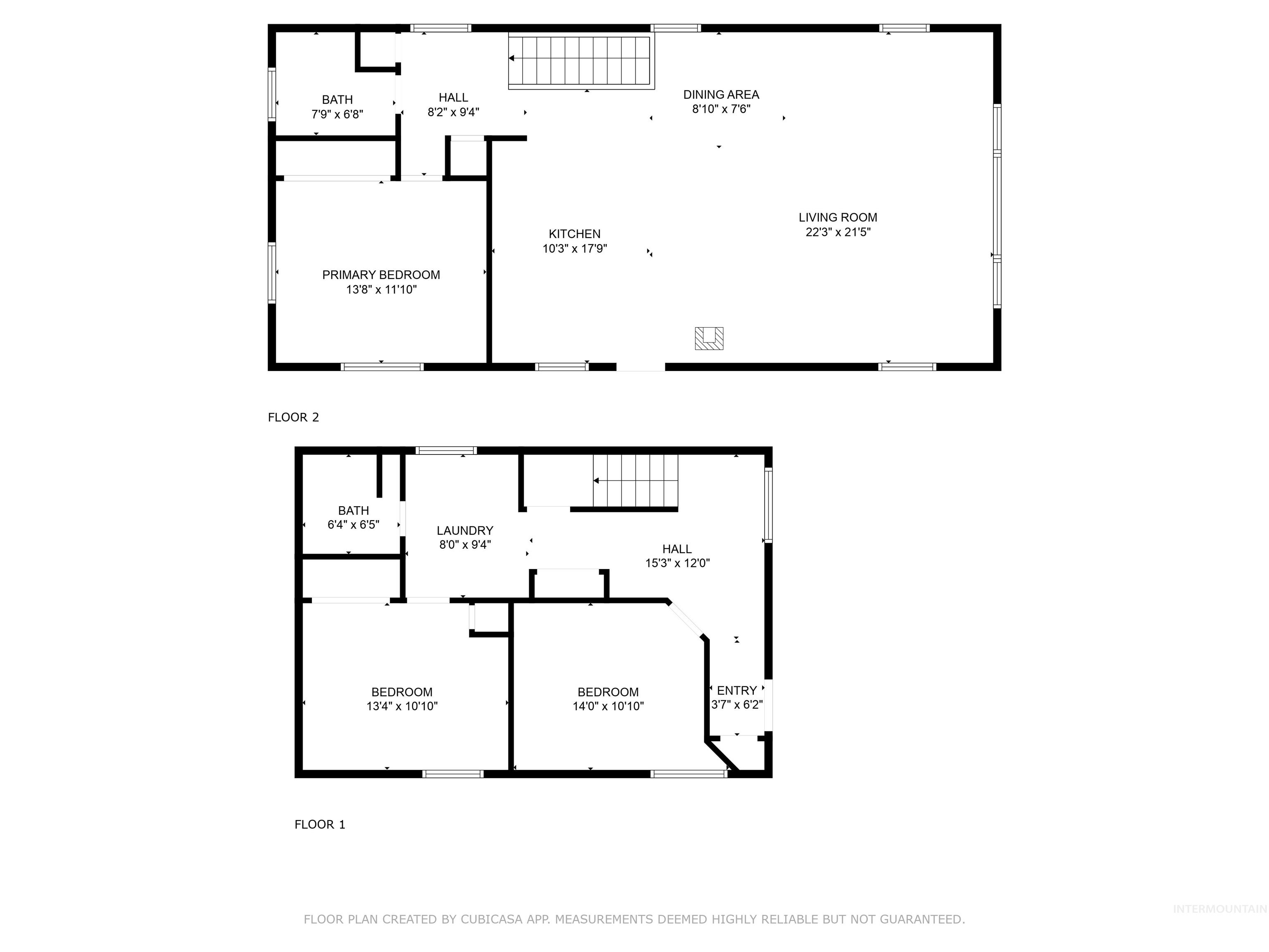 View of room layout