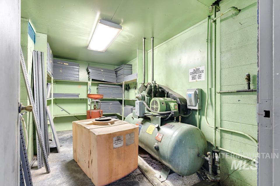 View of storage room