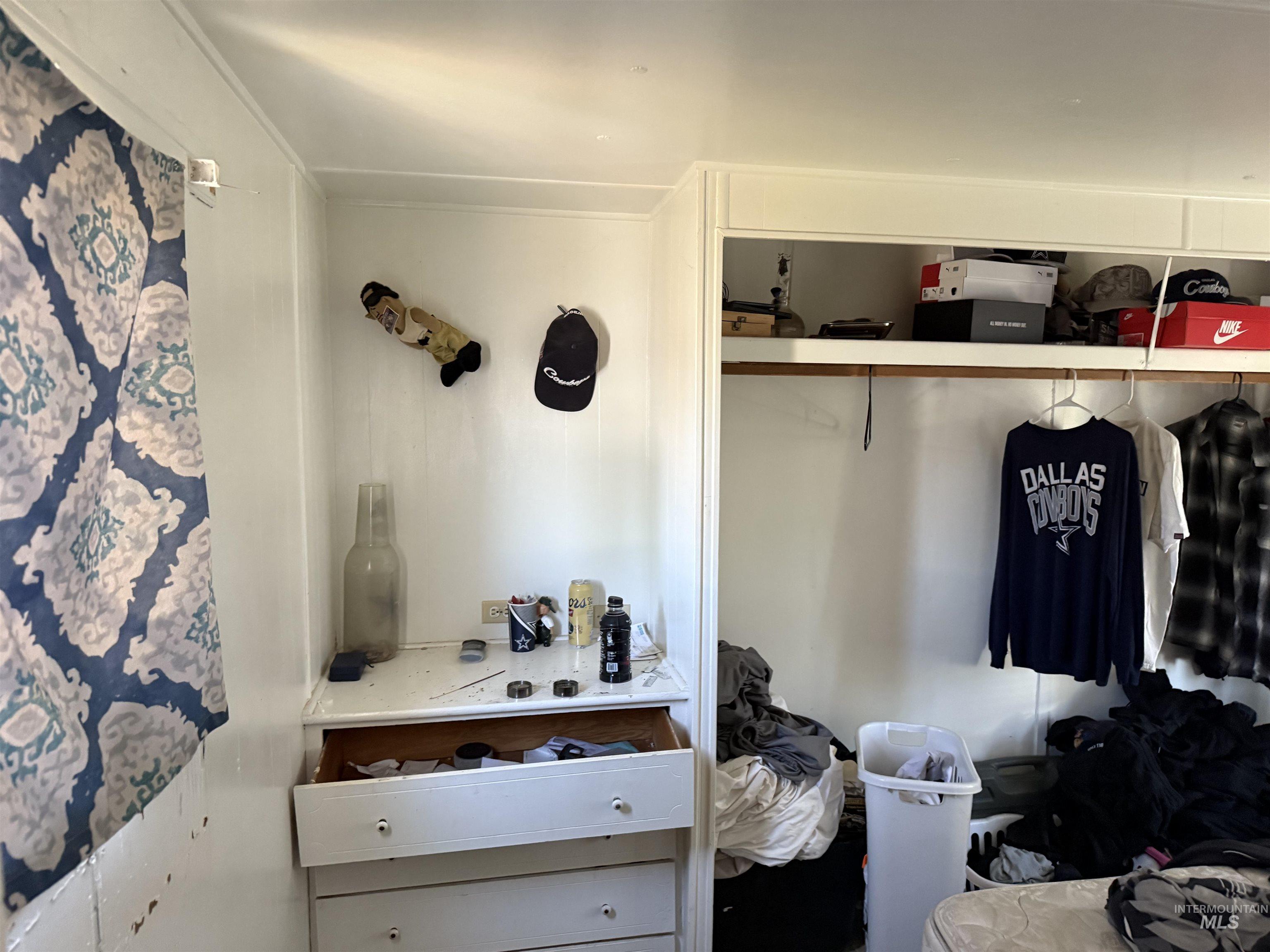 View of closet