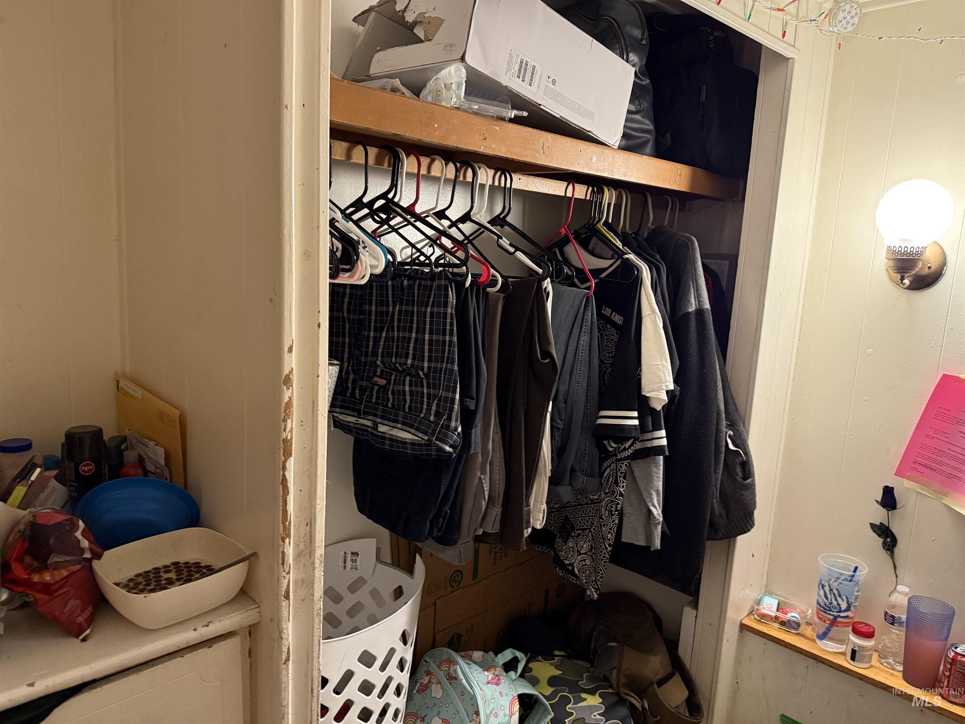 View of closet