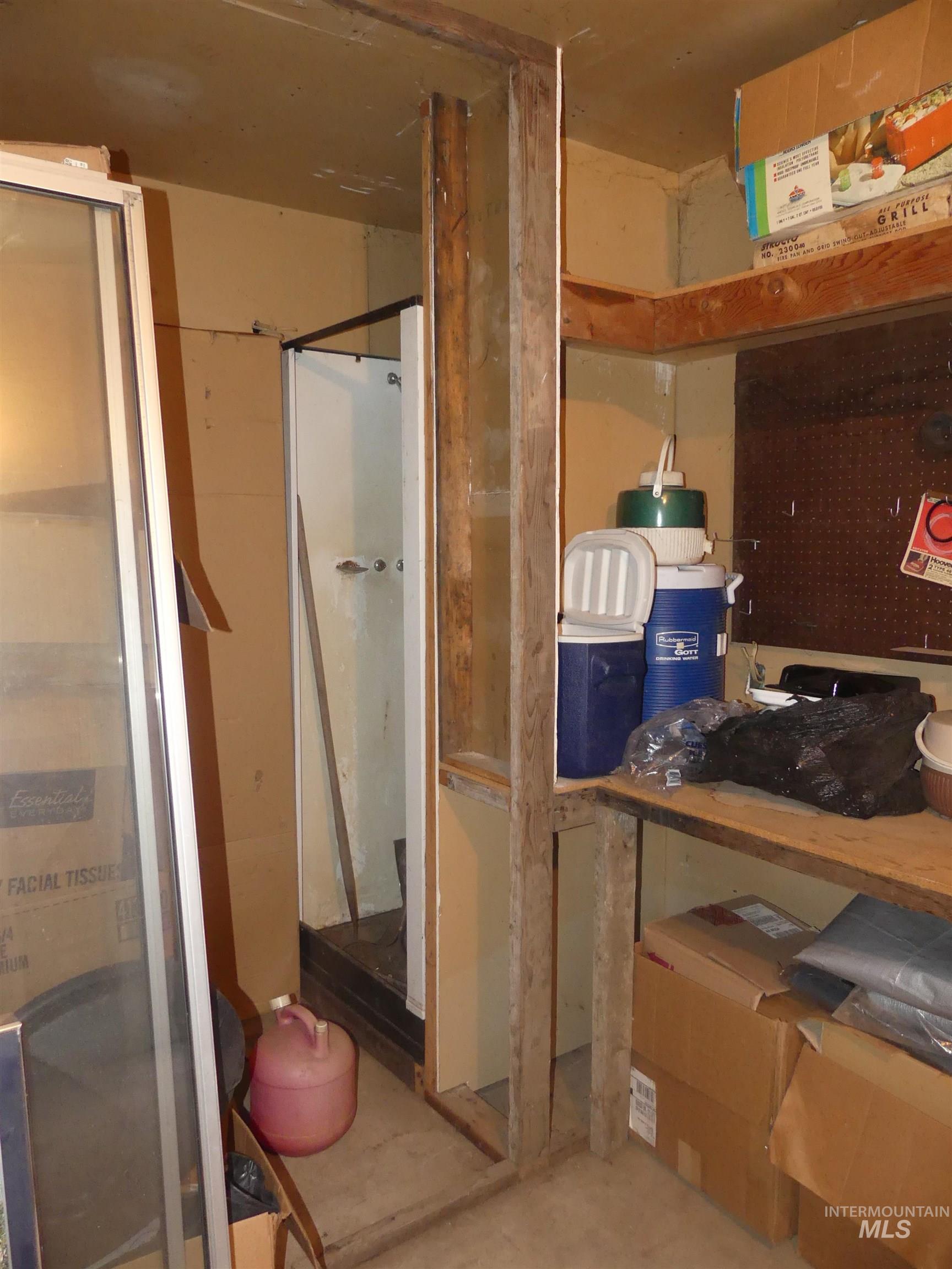 View of storage room
