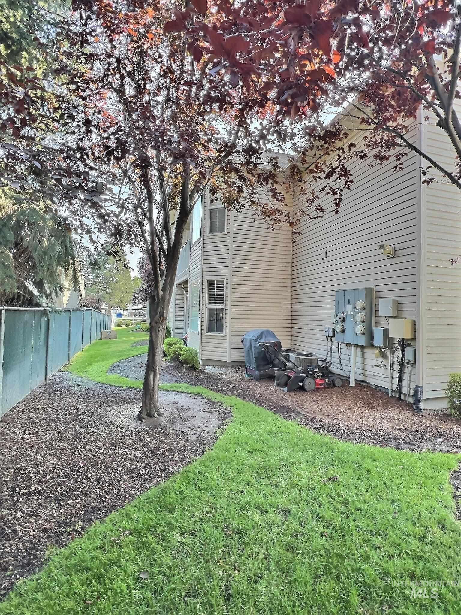 Rear view of property