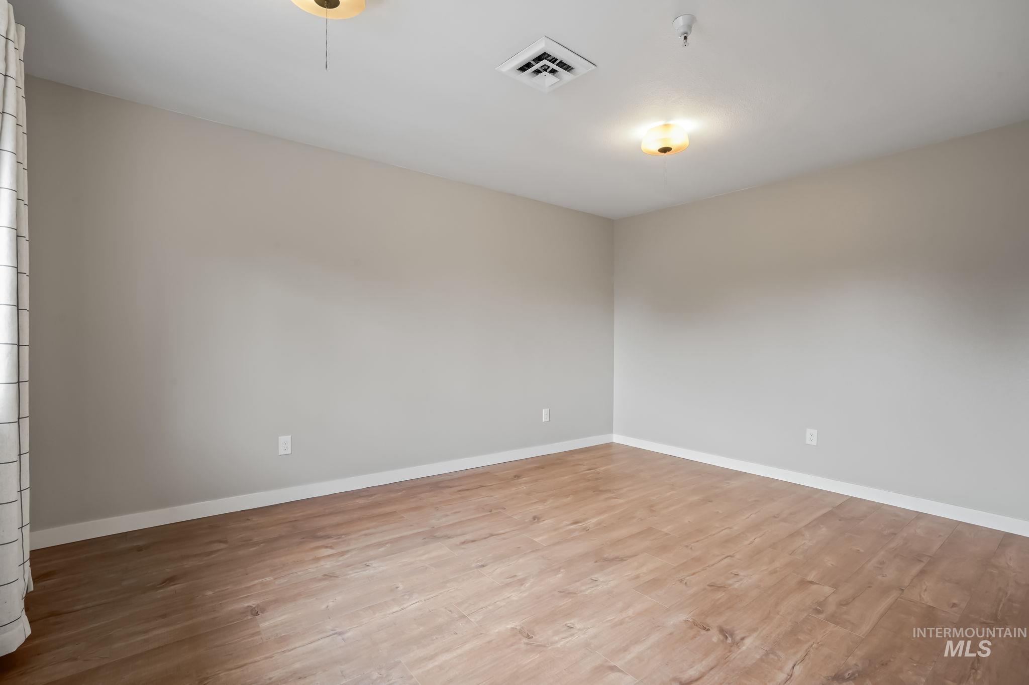 Large closet, easily fits king size bed