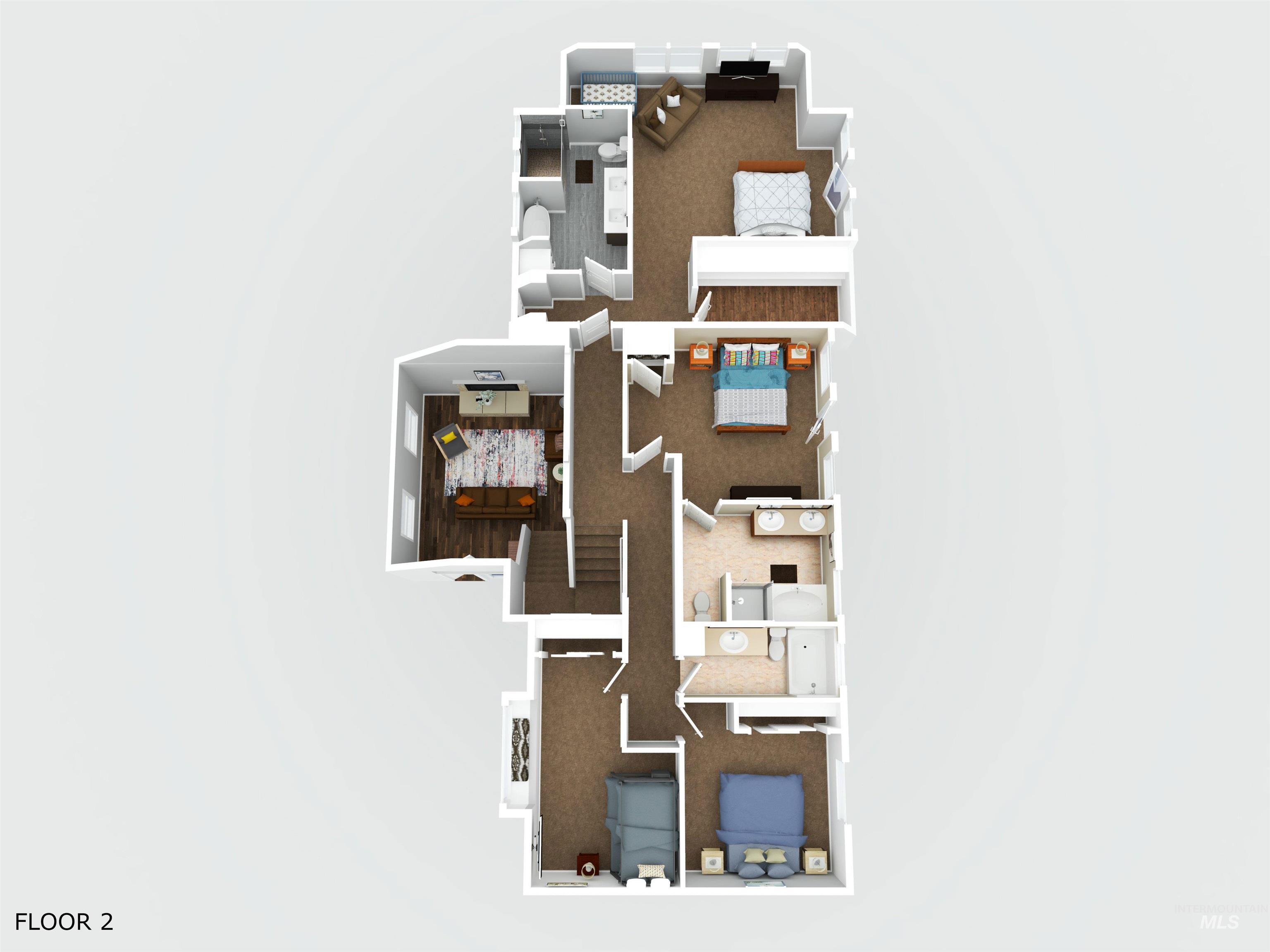 View of room layout