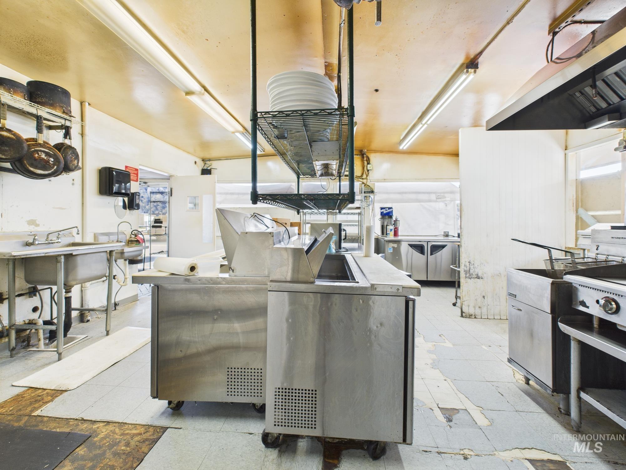 View of kitchen