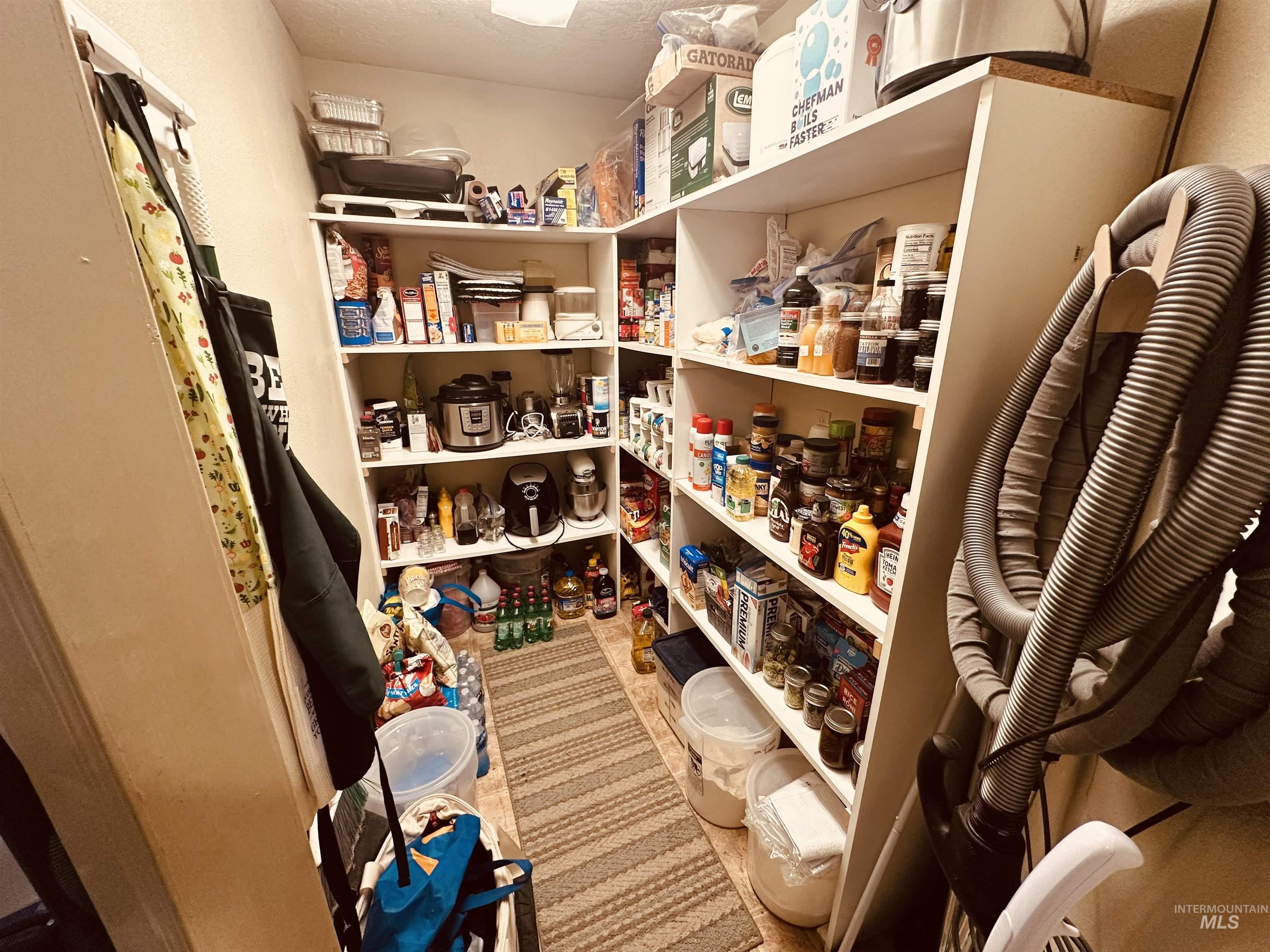 View of storage area