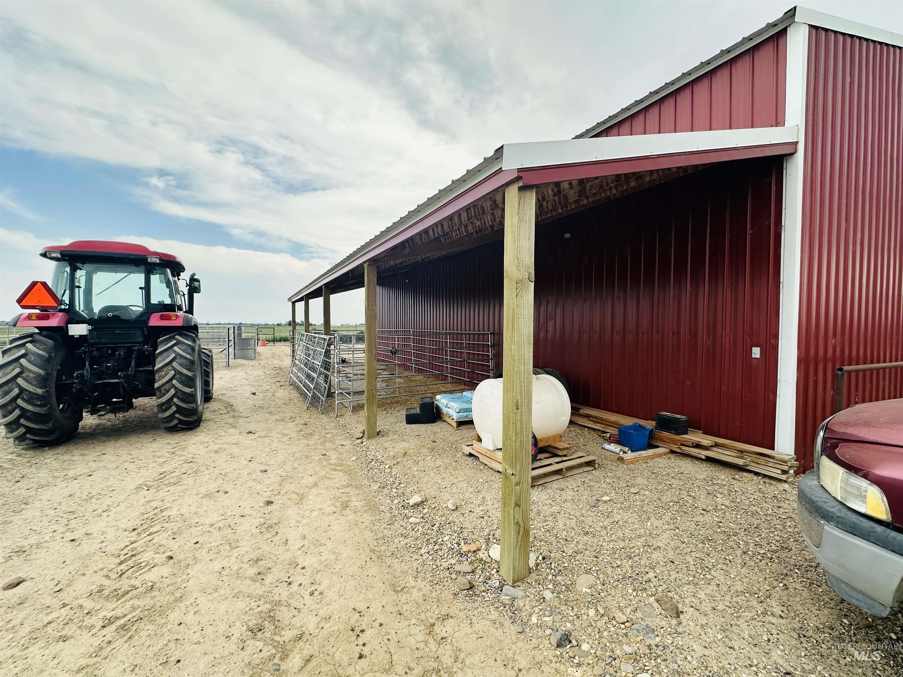 View of outbuilding featuring an exterior structure