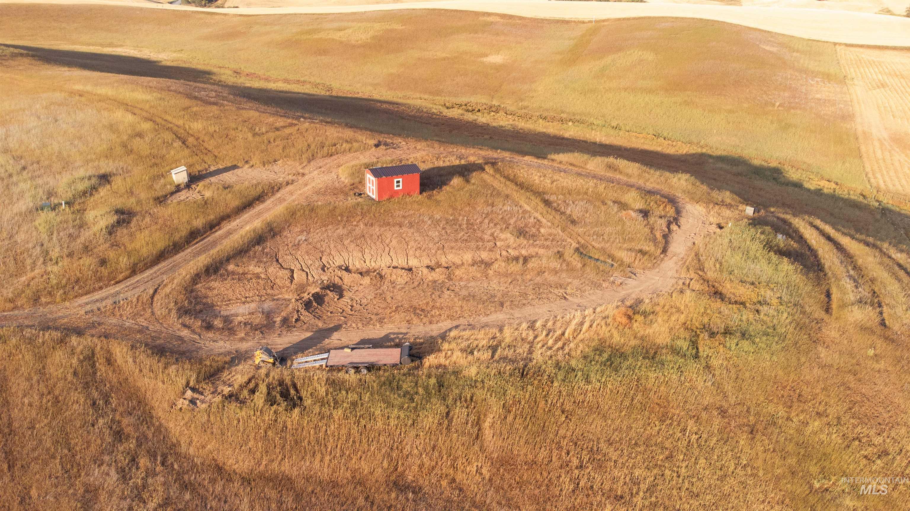 Aerial view of property's location featuring rural landscape