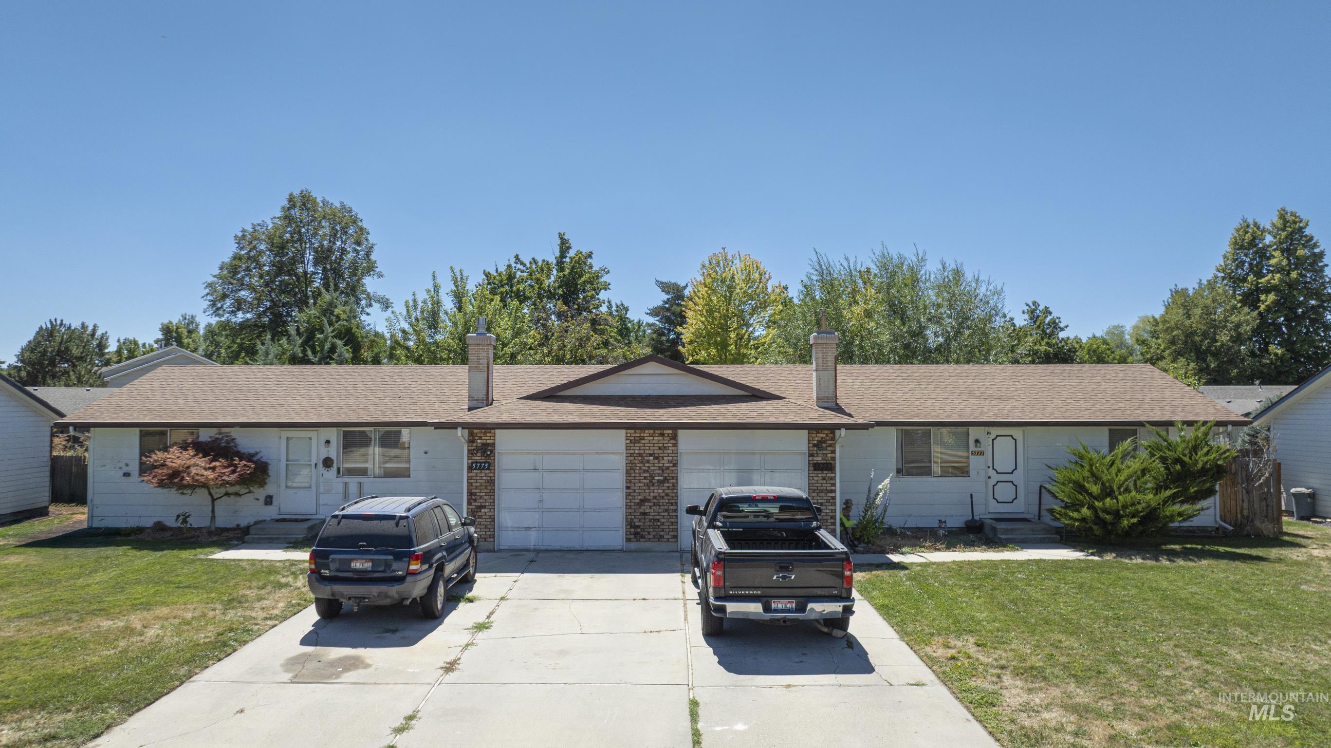 5775-5777 W Ellen's Ferry Drive, Boise, Idaho 83703, 2 Bedrooms, 1 Bathroom, Residential Income For Sale, Price $524,900, 98957331