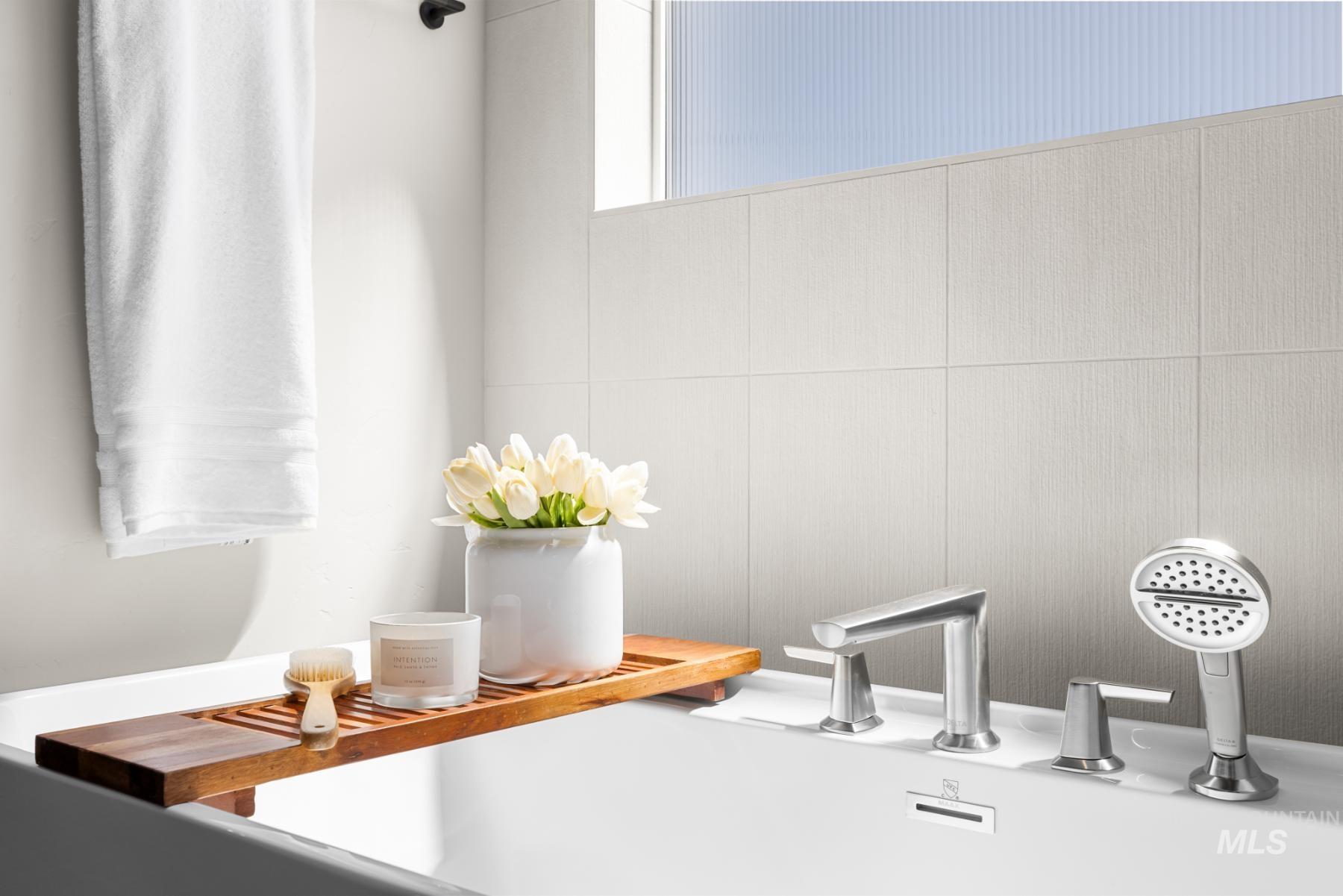 Bathroom view of a sink