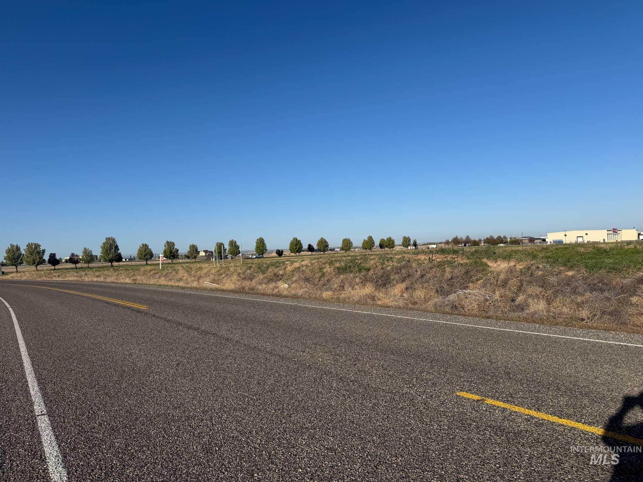 View of asphalt road