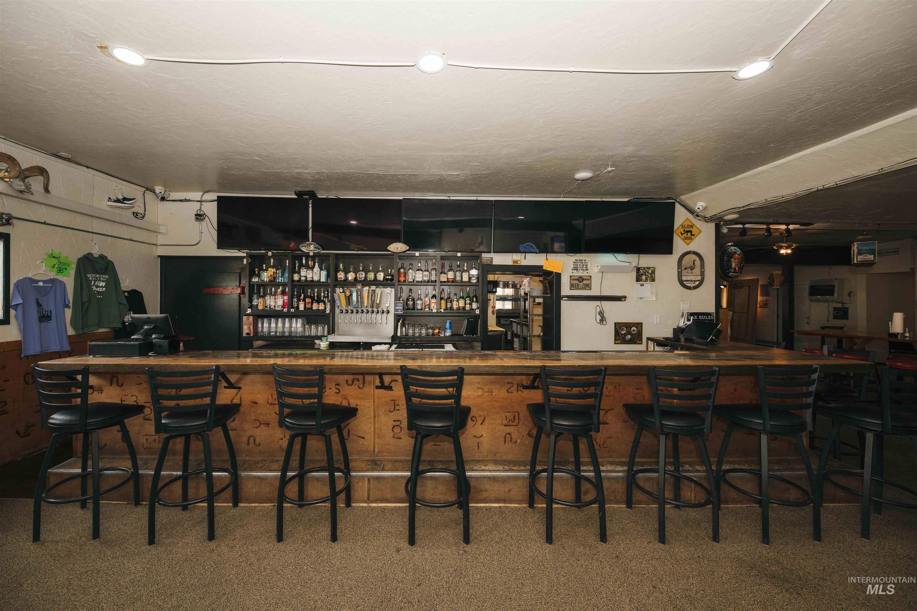 View of community bar area