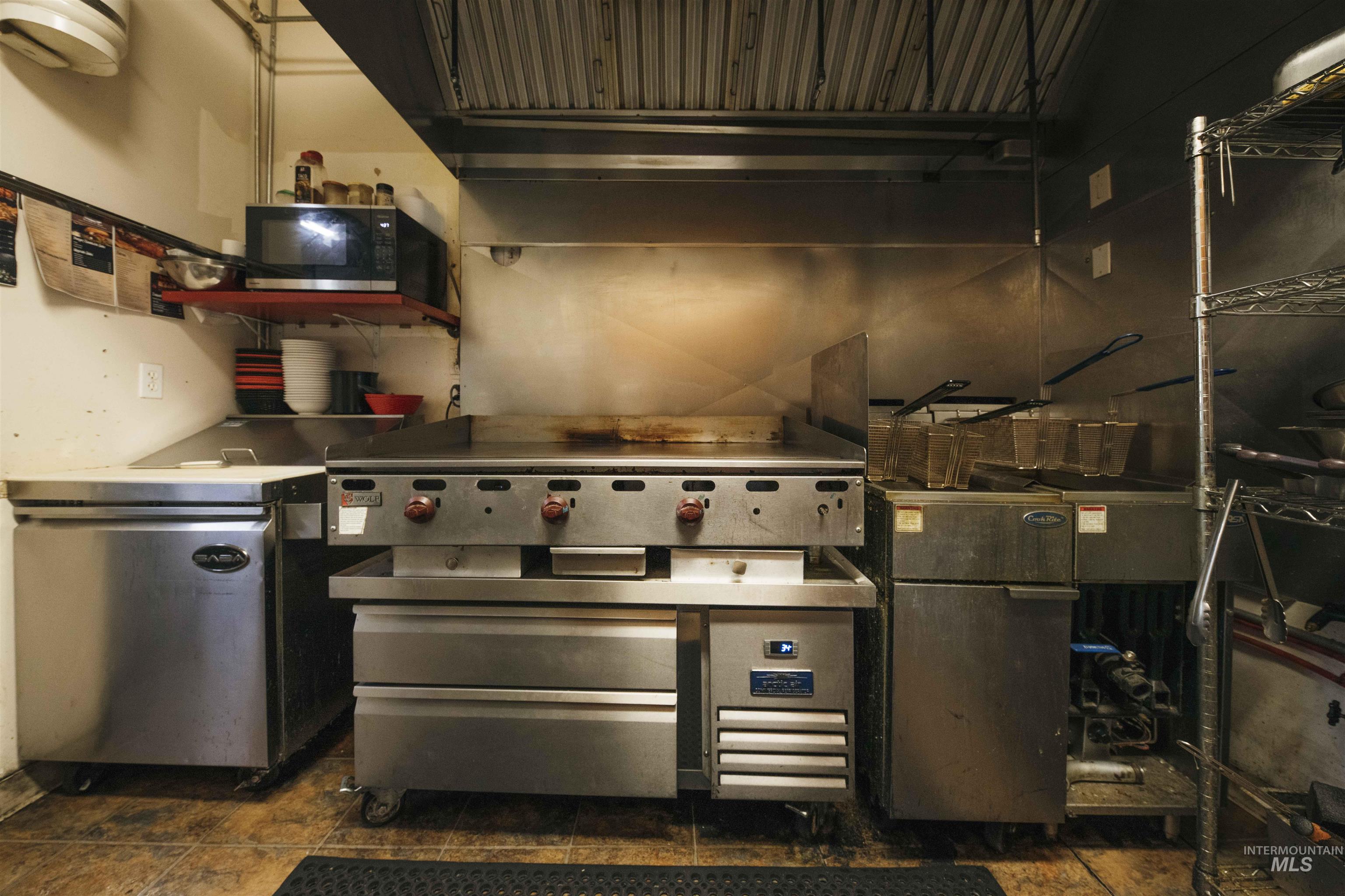 View of kitchen