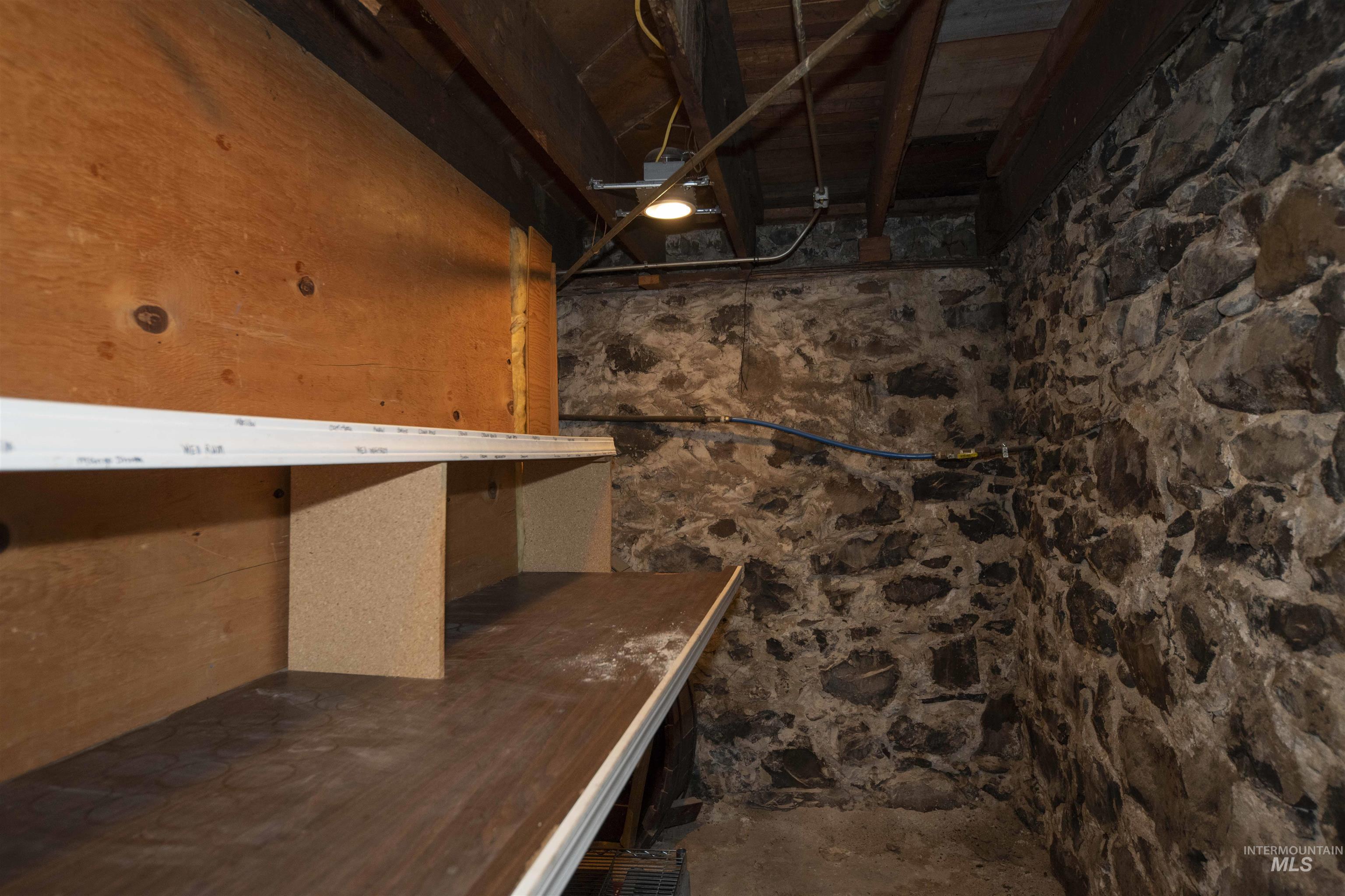 View of basement