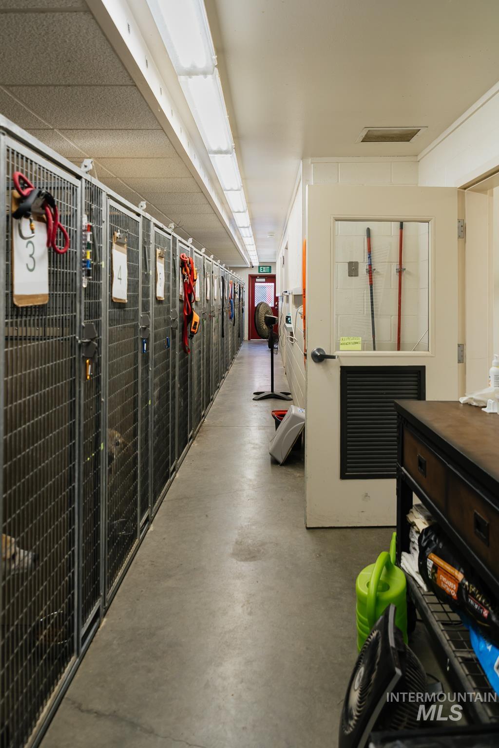 View of storage room