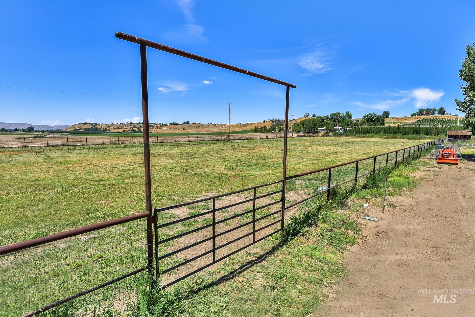 View of yard featuring a view of rural / pastoral area