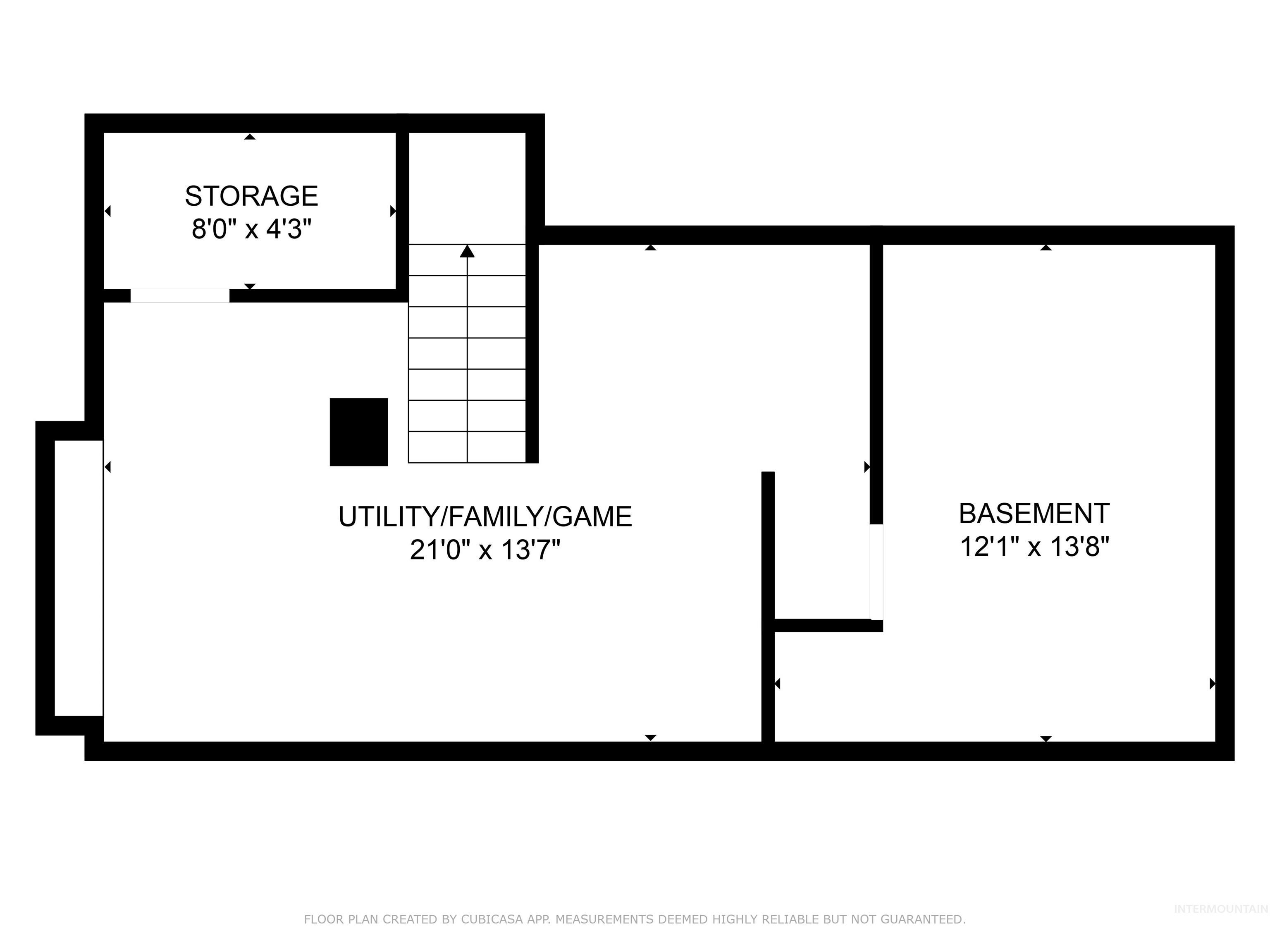 View of room layout