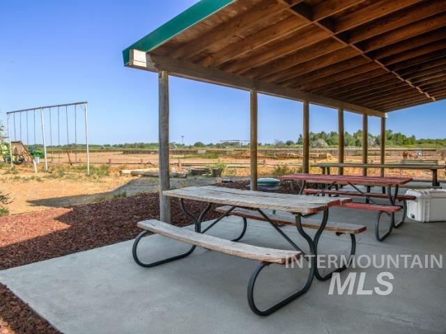 View of patio