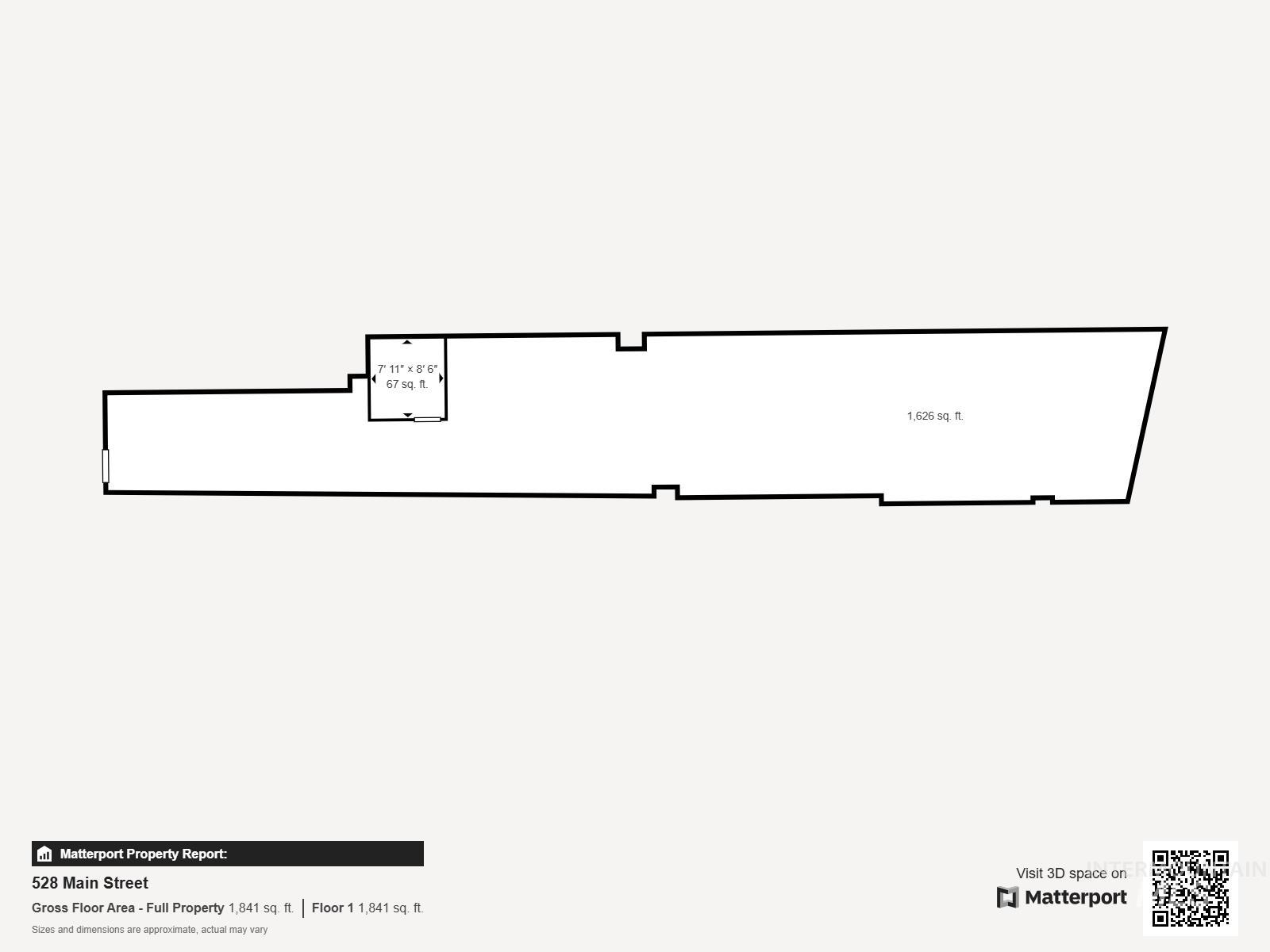 View of room layout