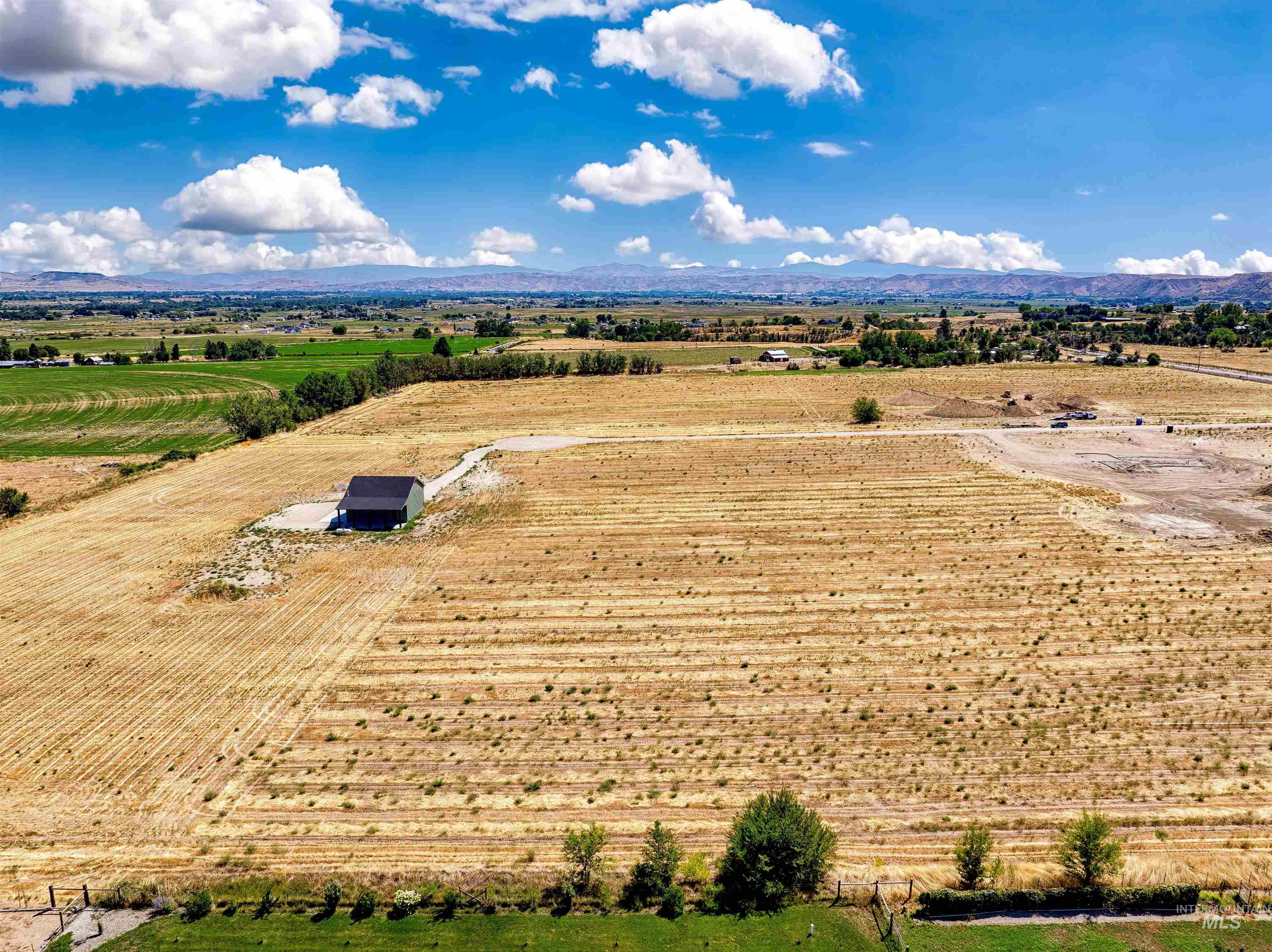View of rural area with mountains
