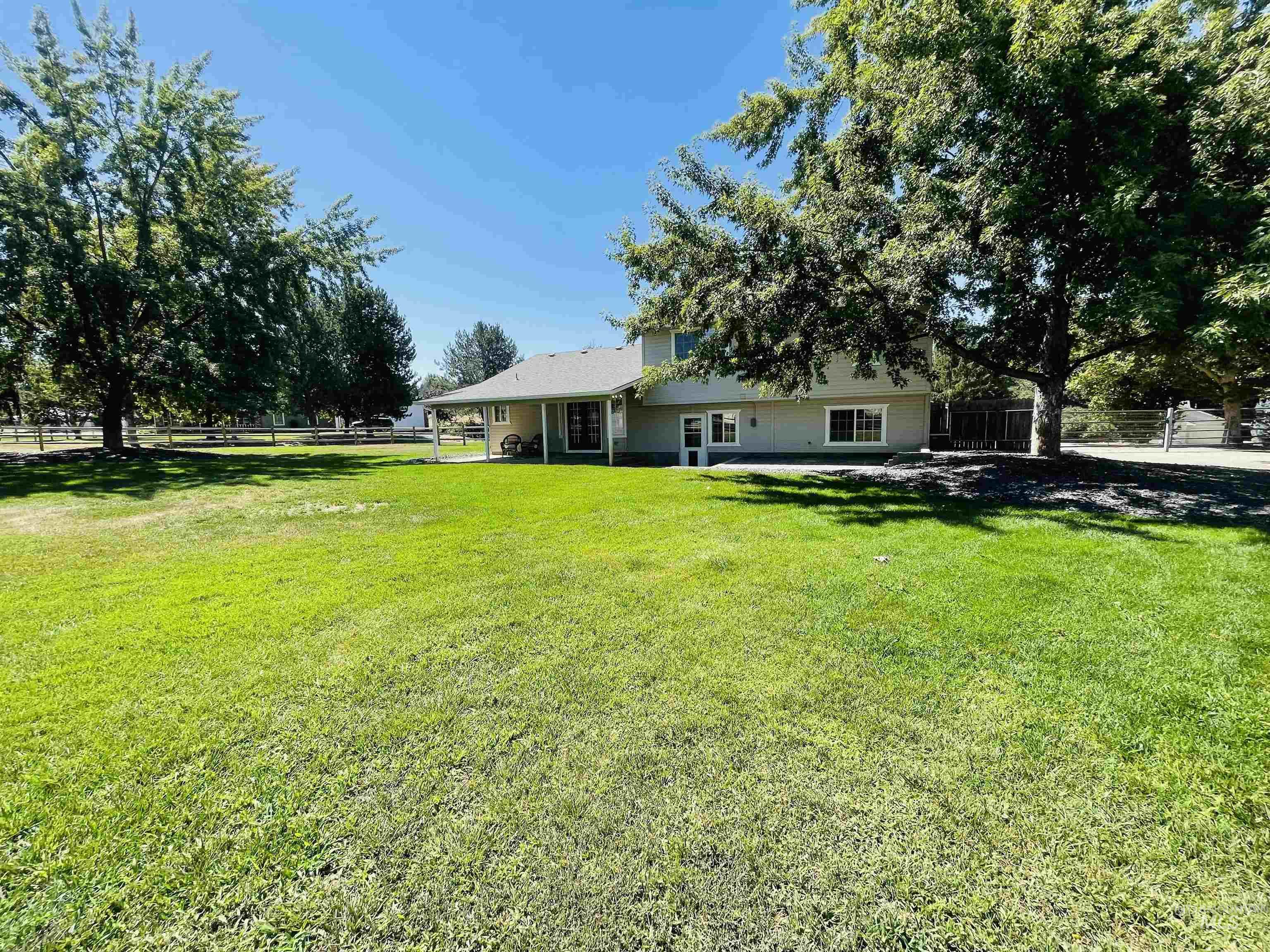 View of yard featuring a patio area