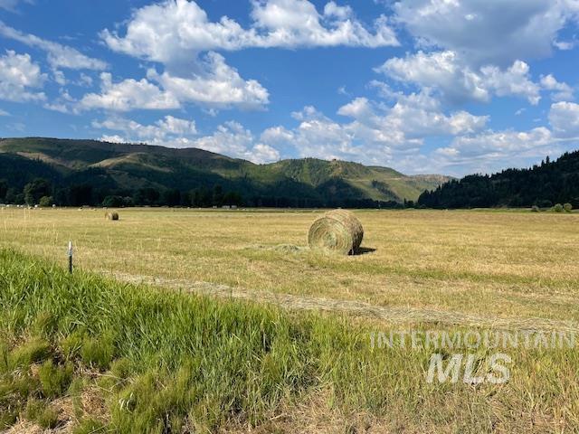 Mountain view featuring rural landscape