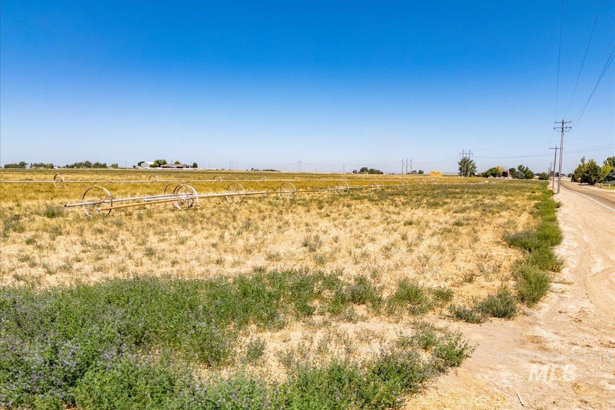 View of yard featuring a view of rural / pastoral area