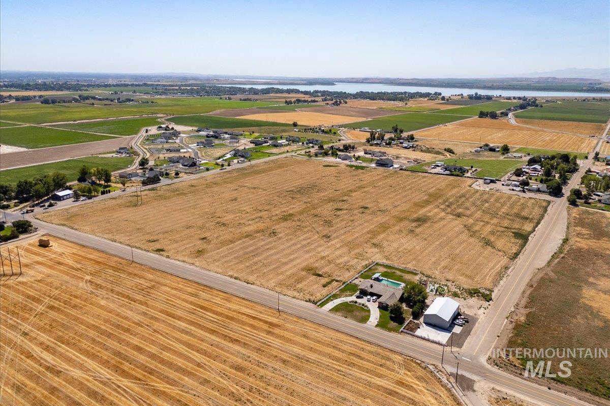 View of rural area with abundant farmland